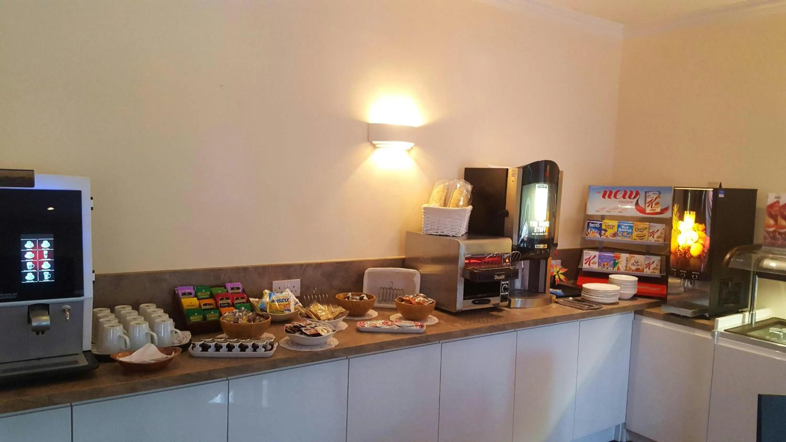 Continental breakfast in Sure Hotel by Best Western Birmingham South
