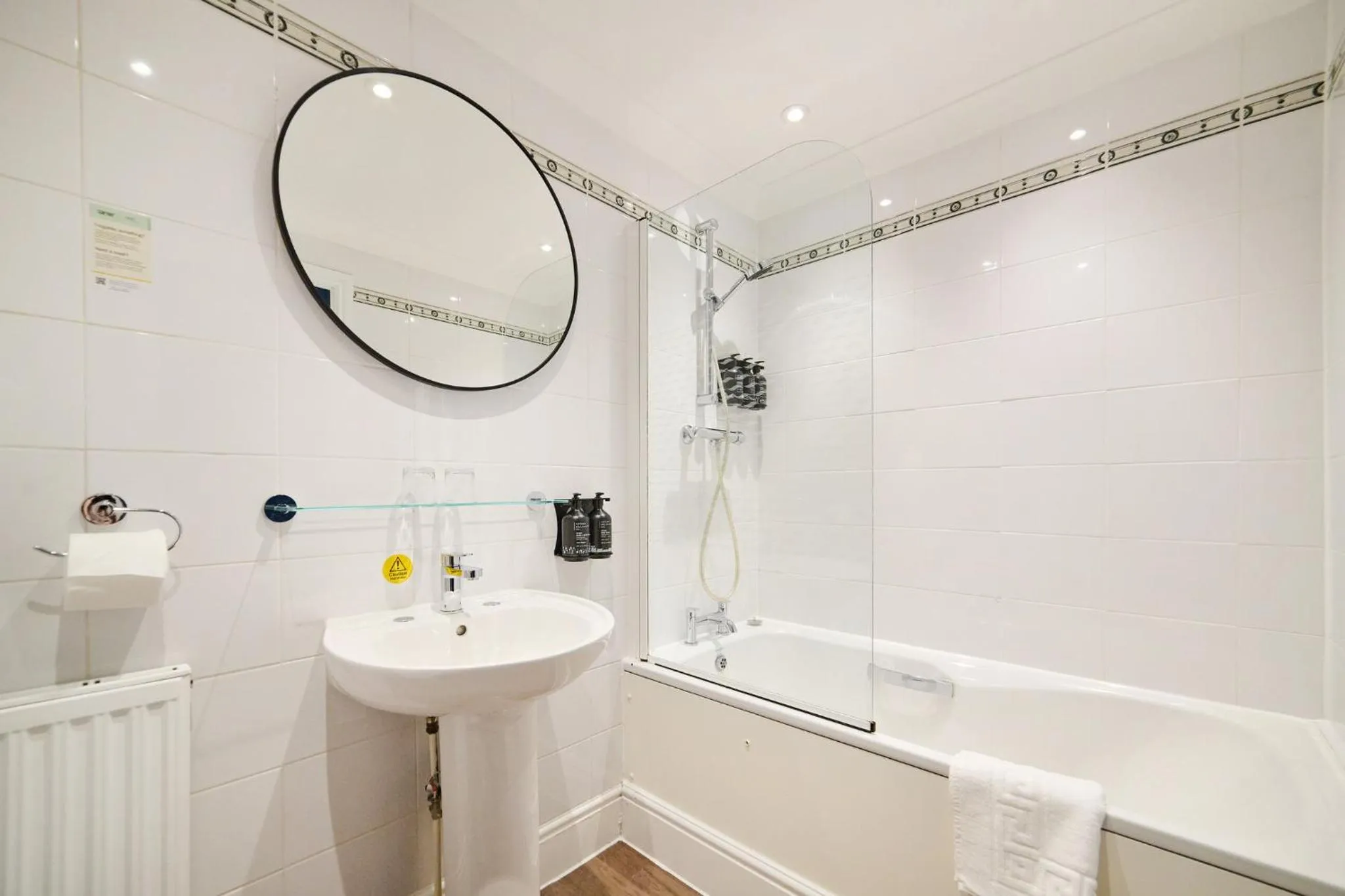 Bathroom in Garner Hotel Birmingham South East by IHG