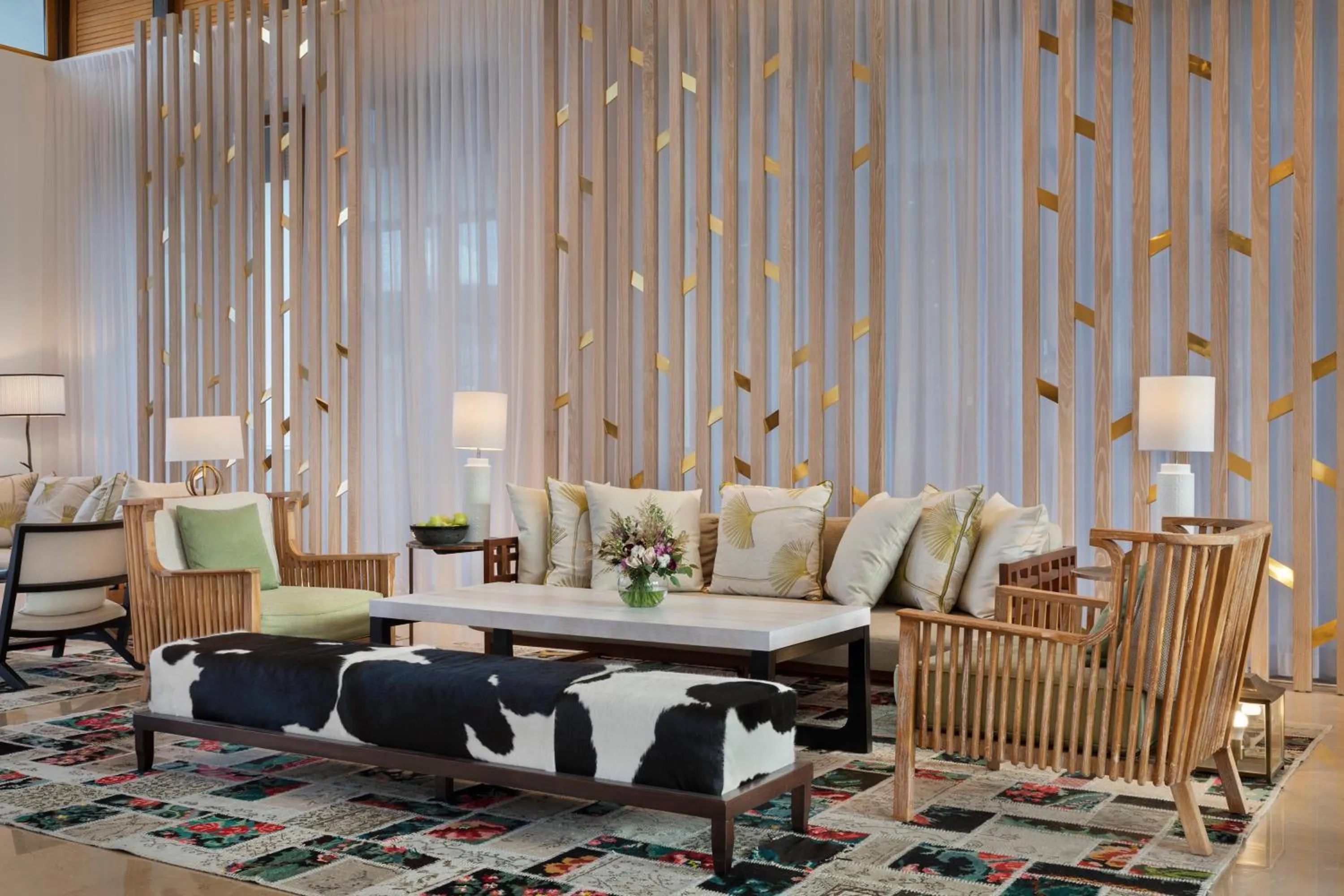 Seating area in The Setai Sea Of Galilee