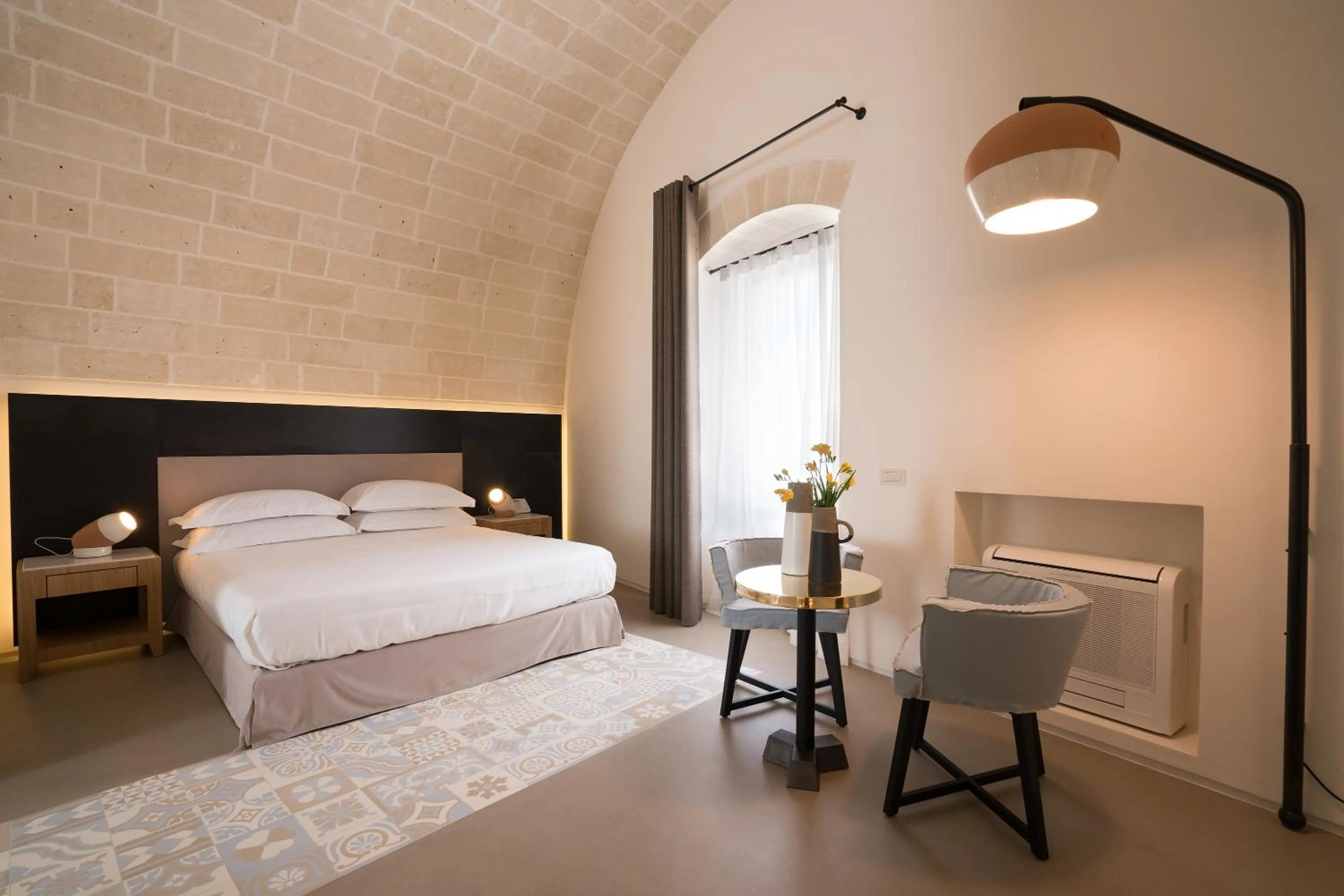 Bed in Masseria Amastuola Wine Resort