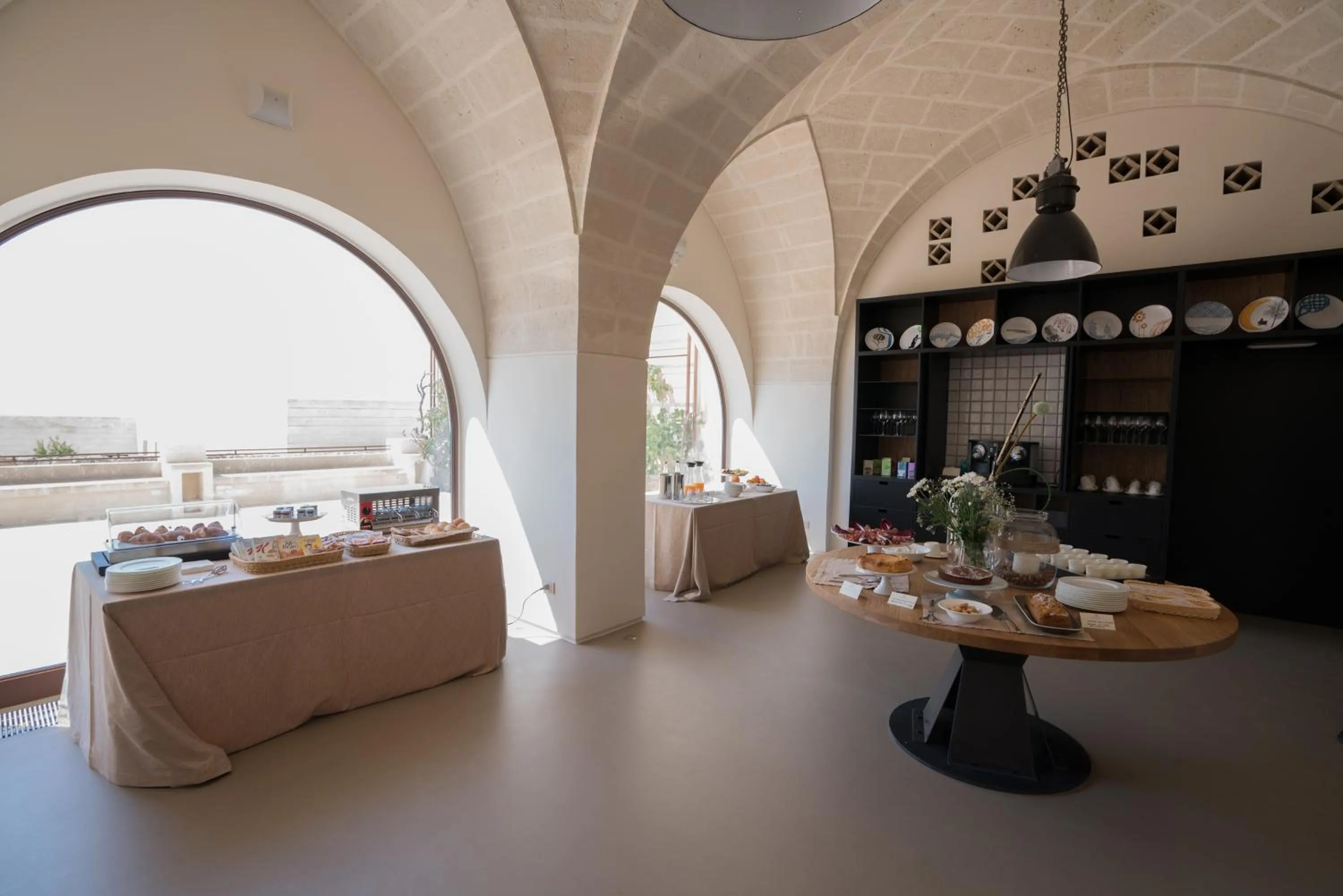 Continental breakfast in Masseria Amastuola Wine Resort