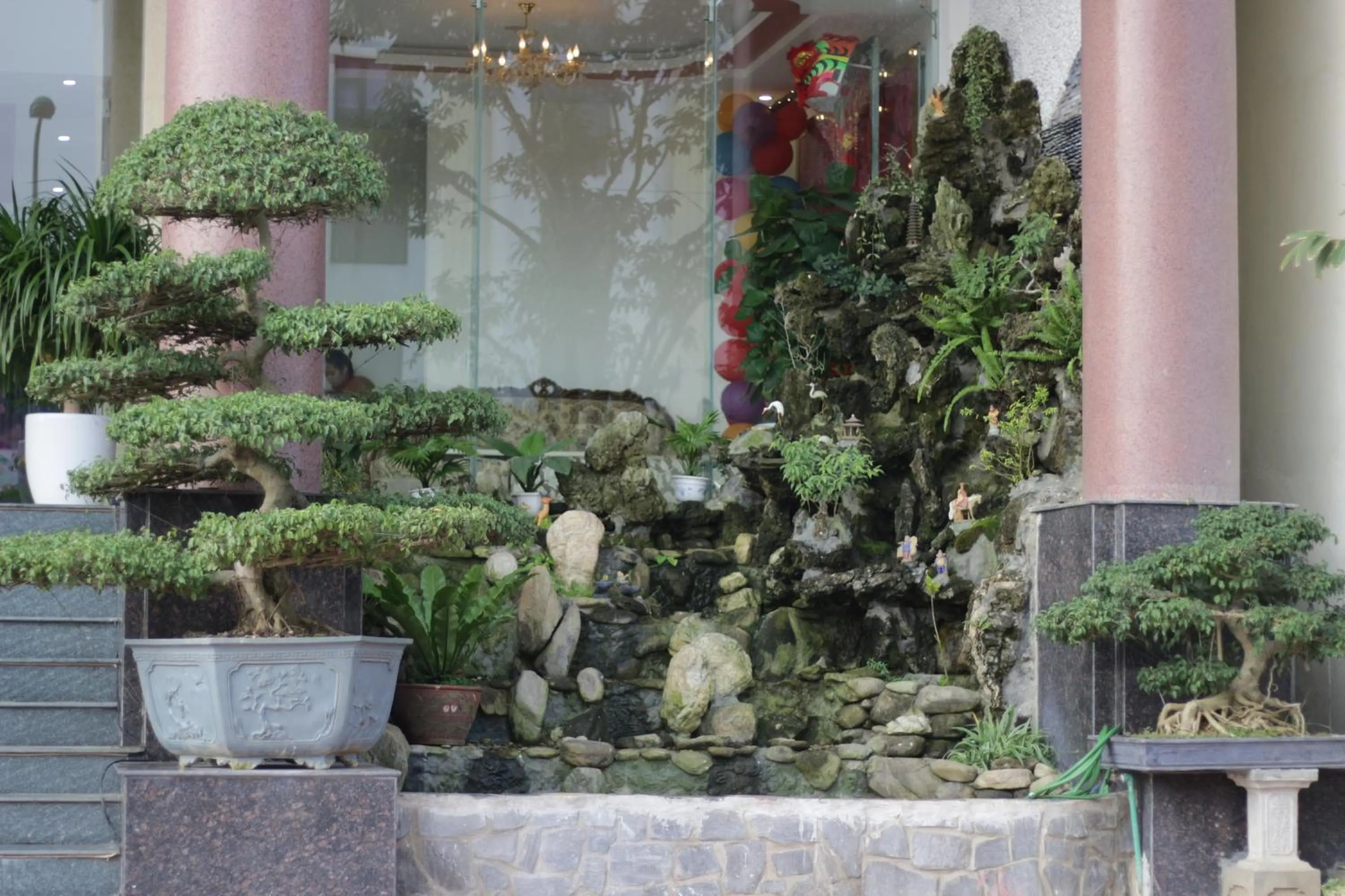 Natural landscape in Amanda Hotel