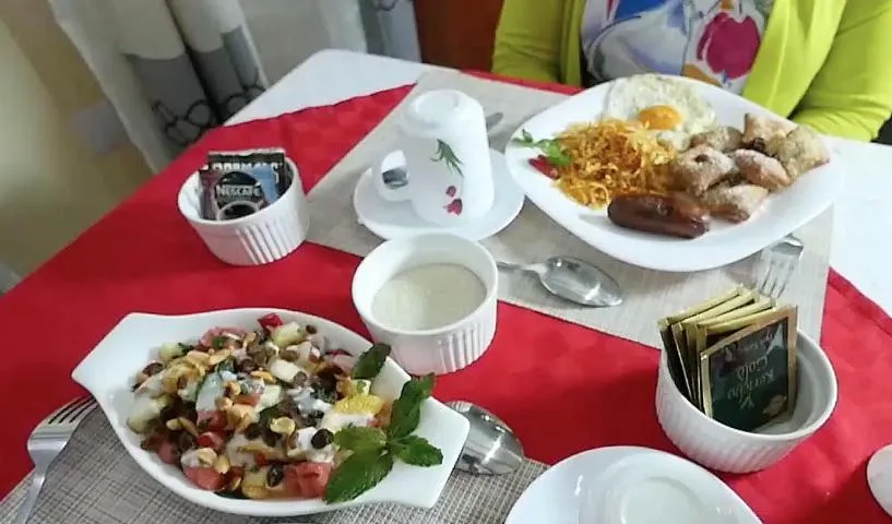 Food and drinks in Javilla Eagles Safari Guest house