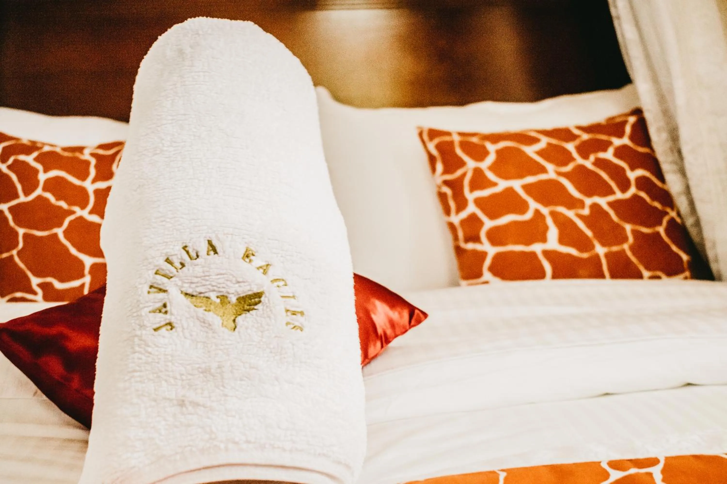 Bed in Javilla Eagles Safari Guest house