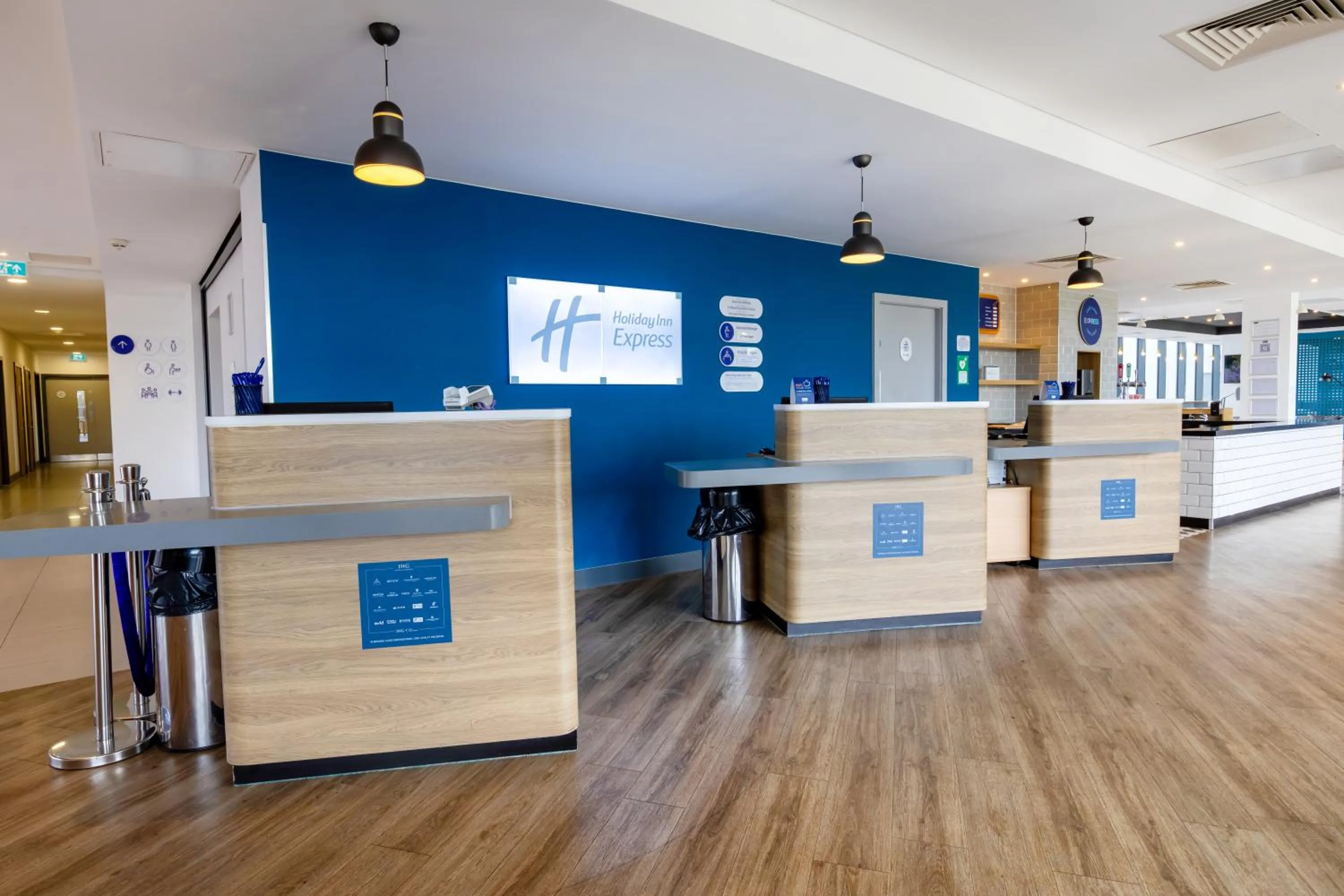 Lobby or reception in Holiday Inn Express - Manchester - TRAFFORDCITY by IHG