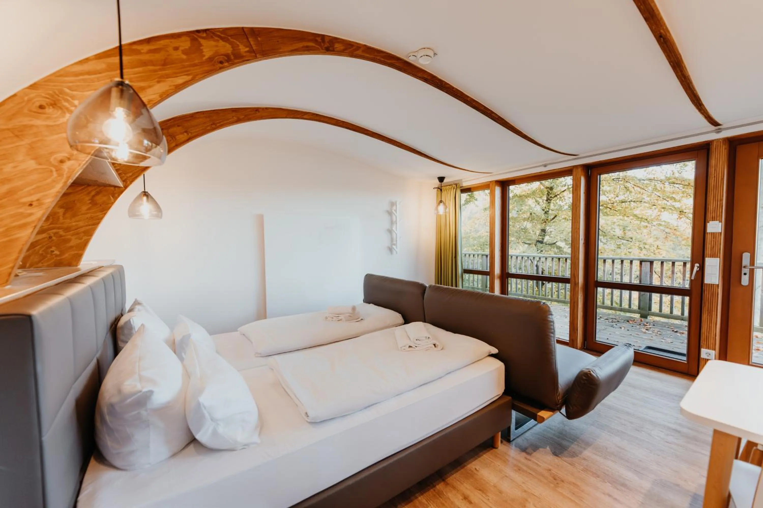 Bedroom, Bed in Sonnenresort Ettershaus