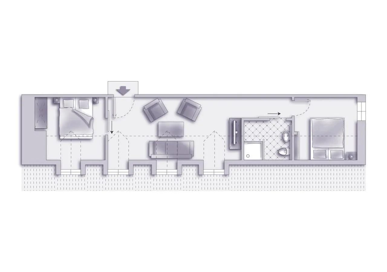 Photo of the whole room in Sonnenresort Ettershaus