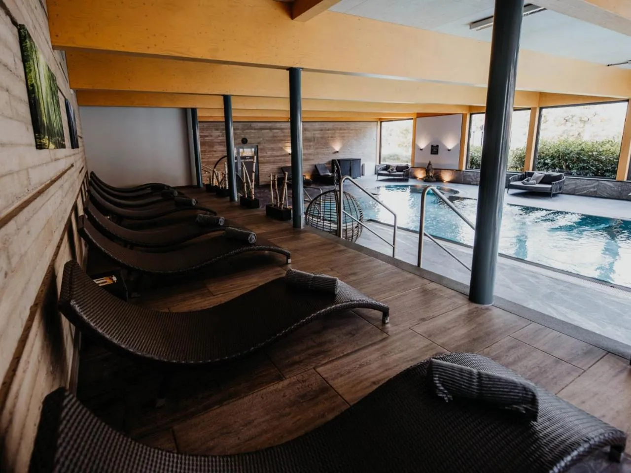 Swimming pool in Sonnenresort Ettershaus