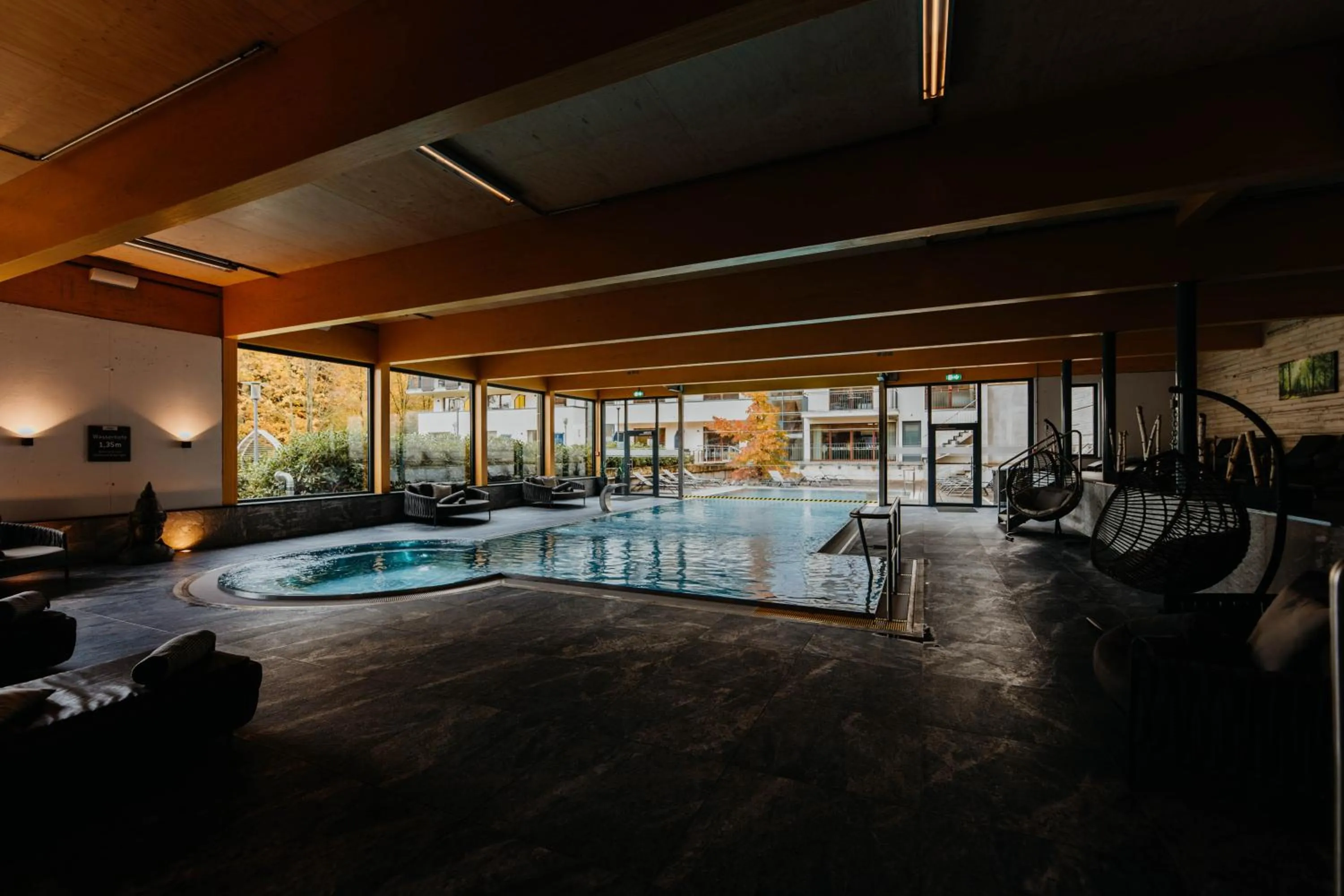 Swimming pool in Sonnenresort Ettershaus