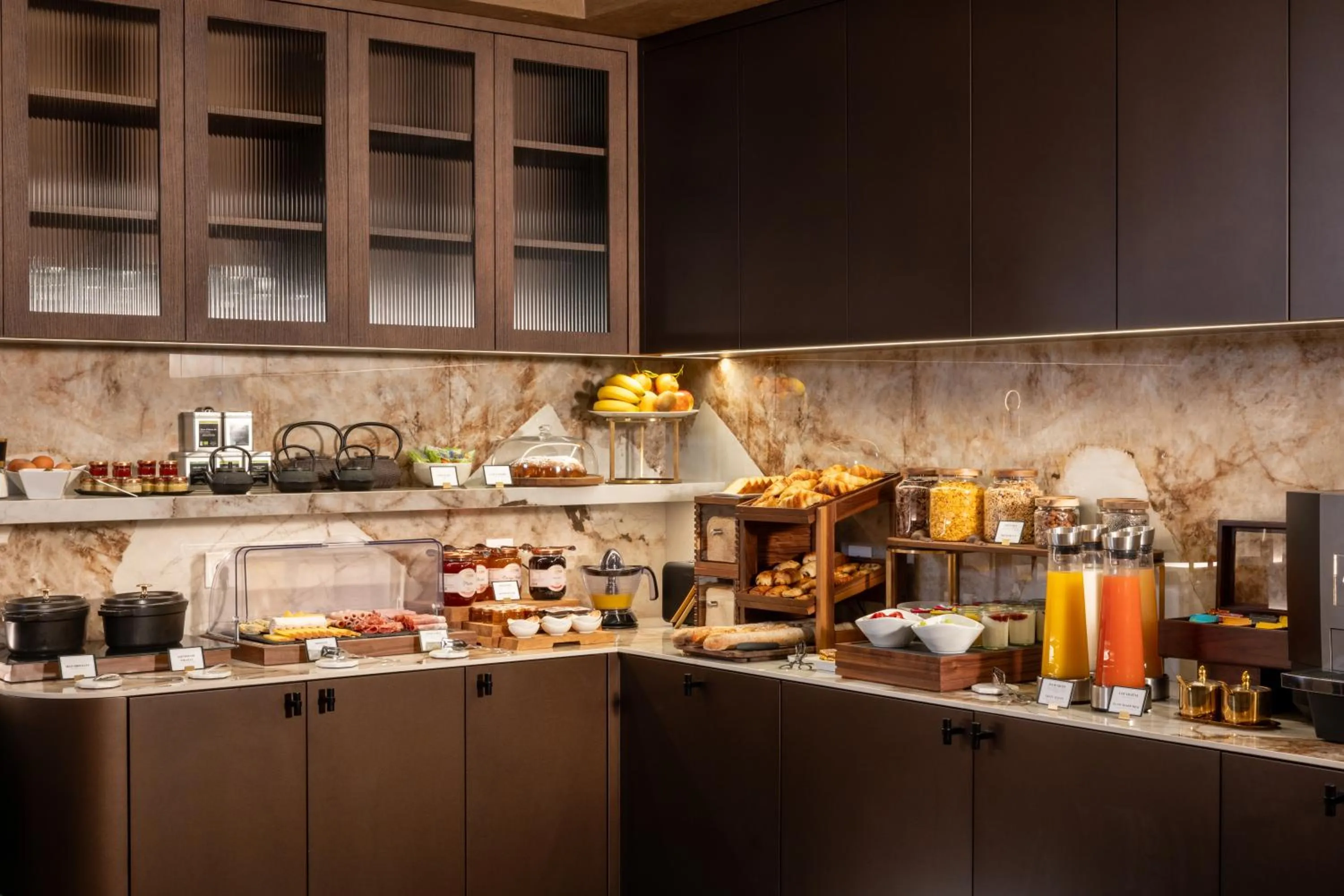 Breakfast in Hotel Le Richemont