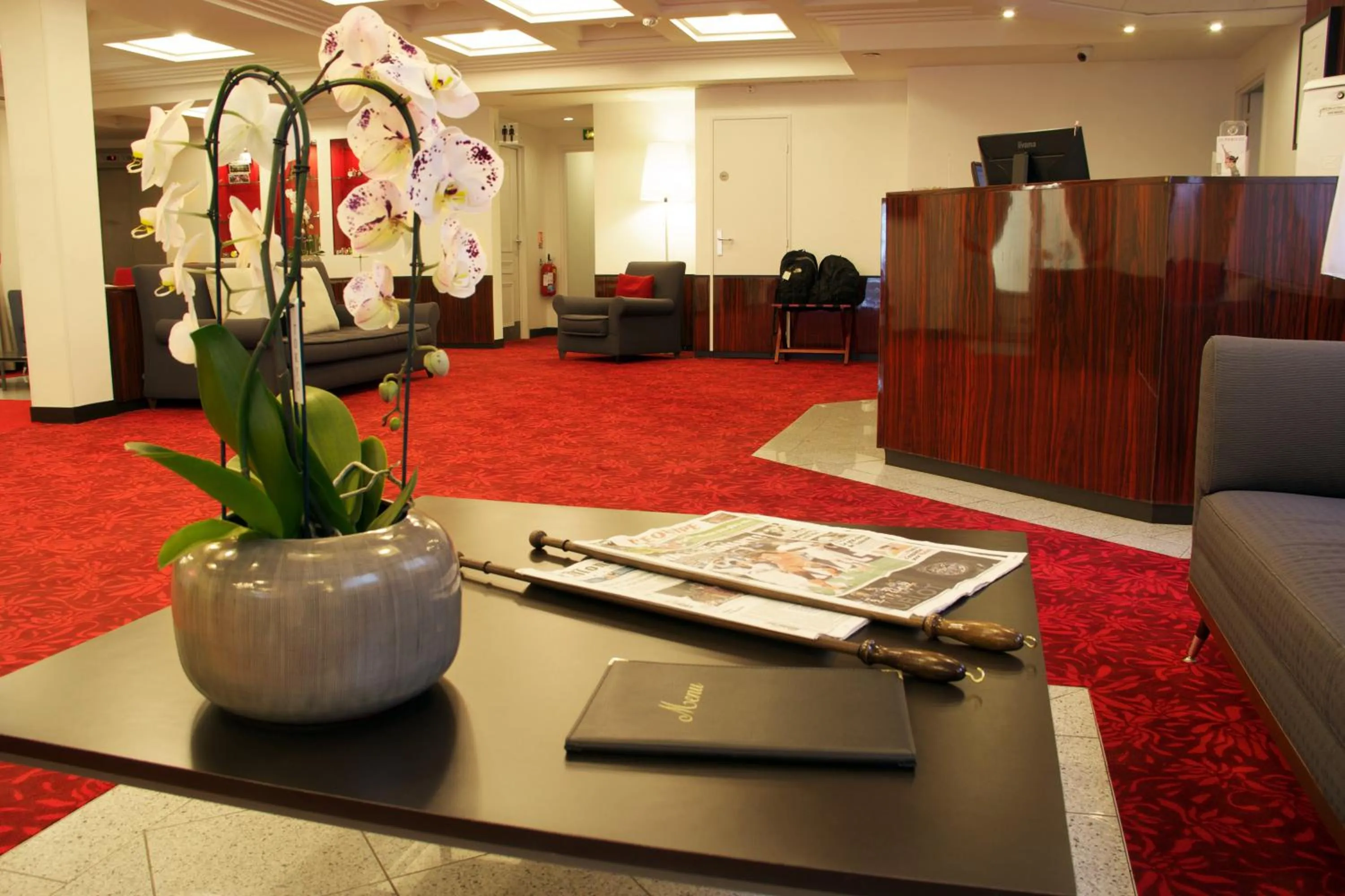 Lobby or reception in Hotel Le Richemont