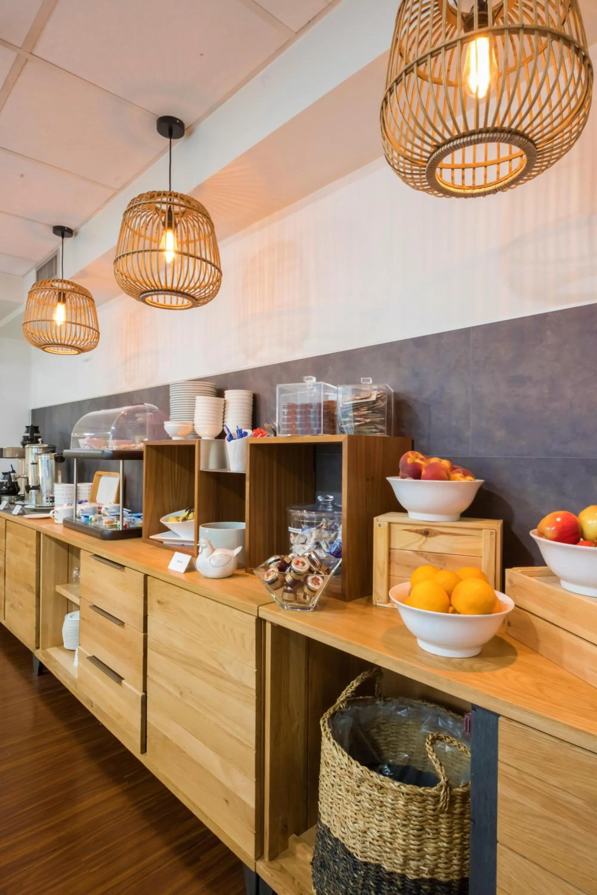 Continental breakfast in Hotel Le Richemont