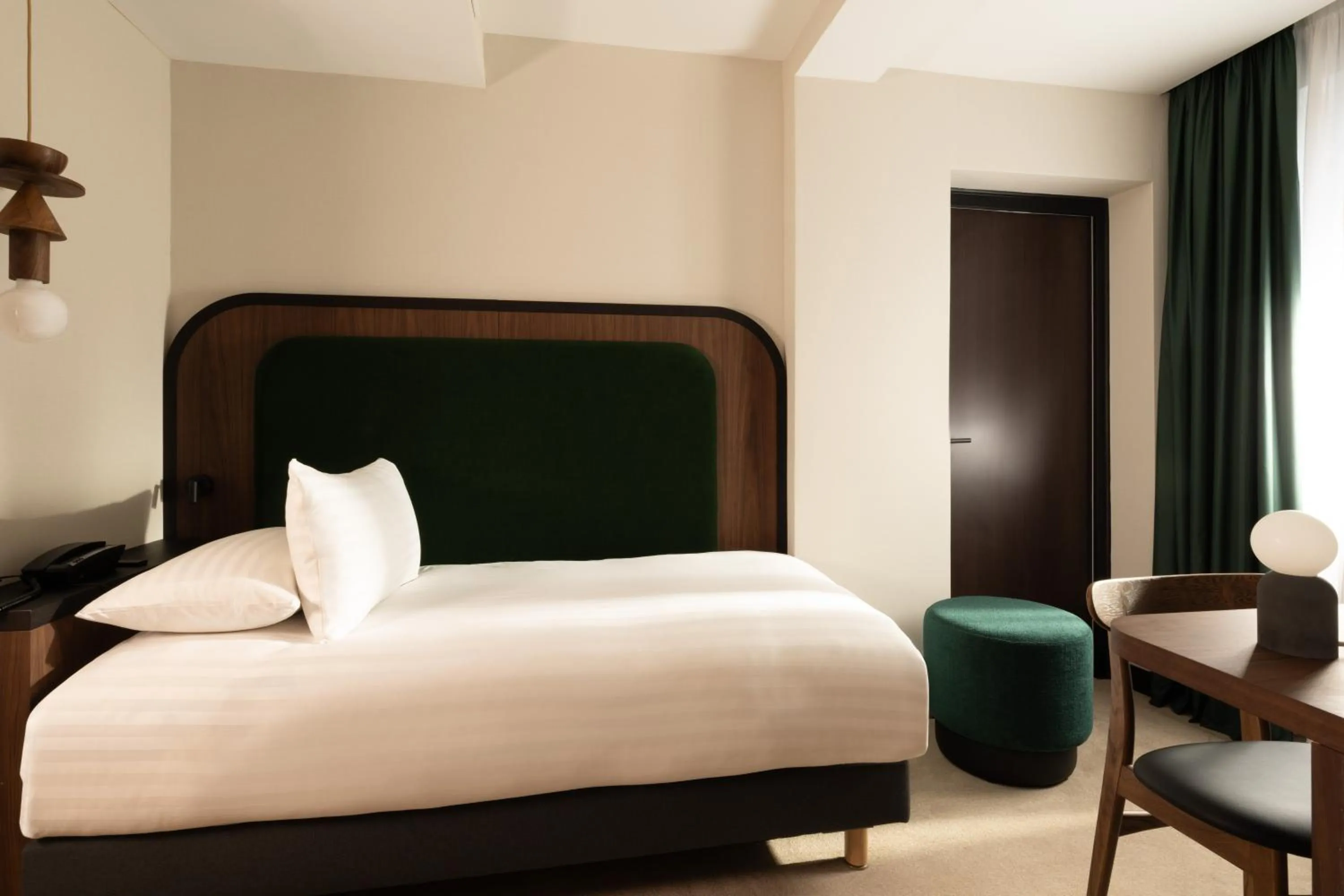 Bed in Hotel Le Richemont