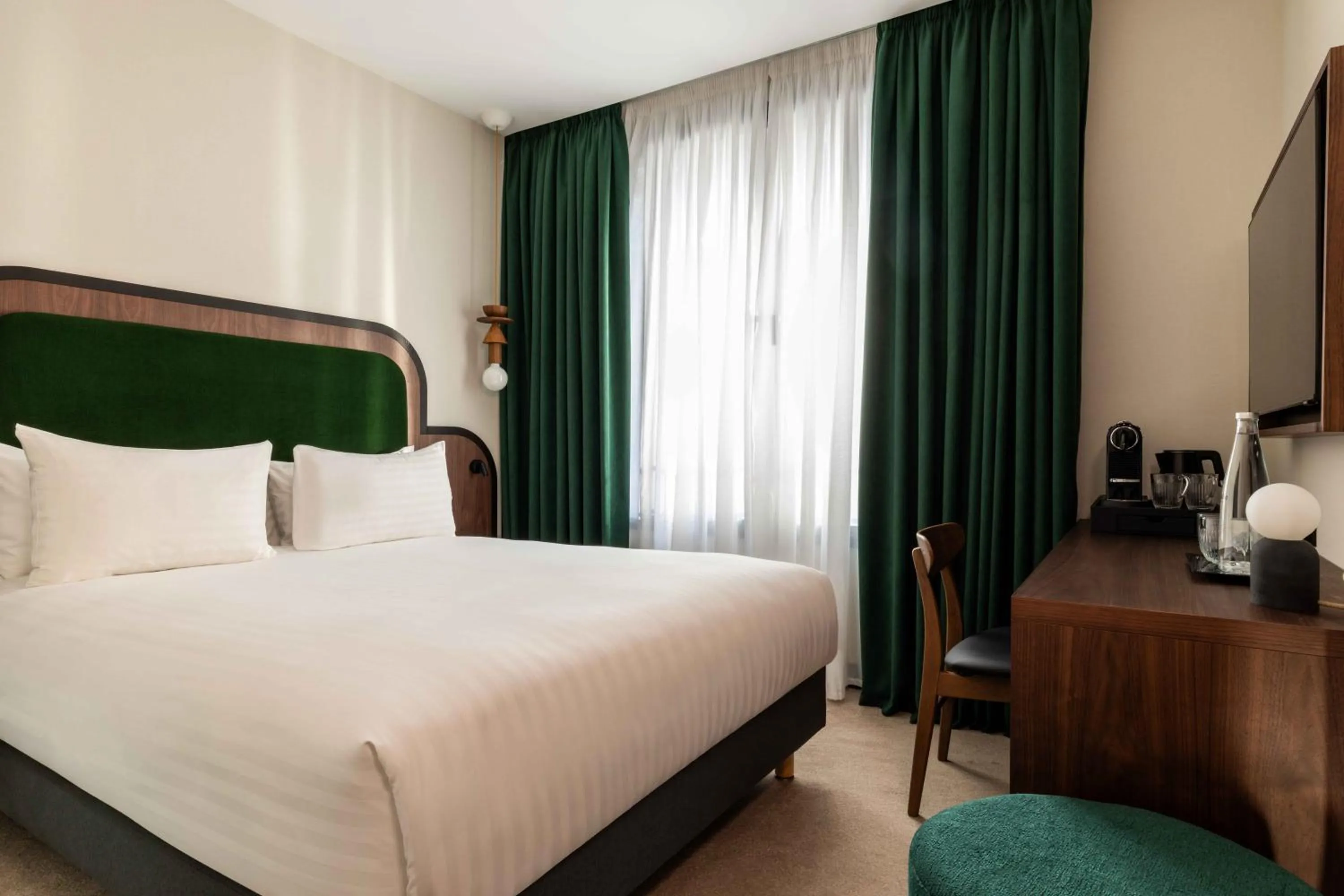 Bed in Hotel Le Richemont