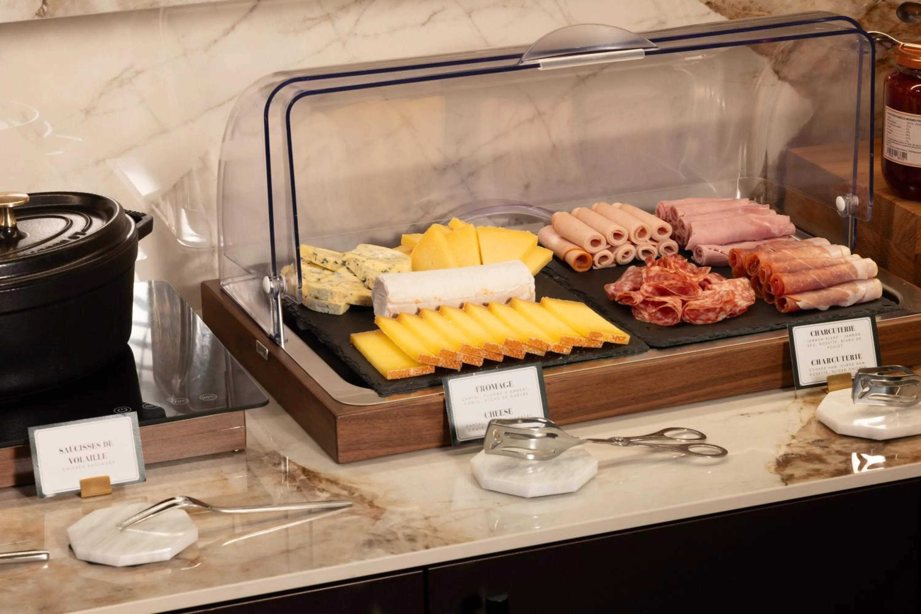 Breakfast in Hotel Le Richemont