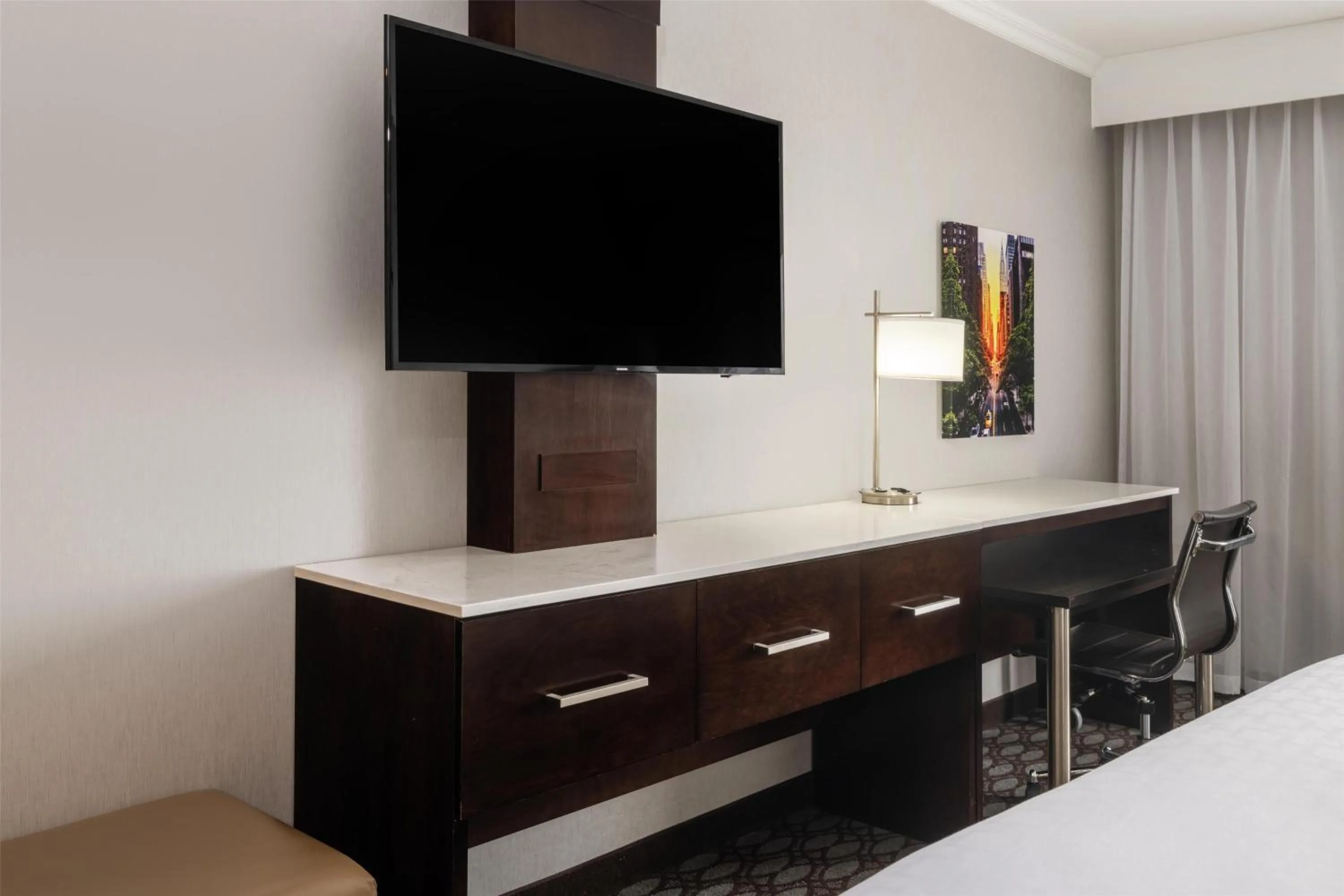 Bedroom, Bed in Best Western Premier NYC Gateway Hotel