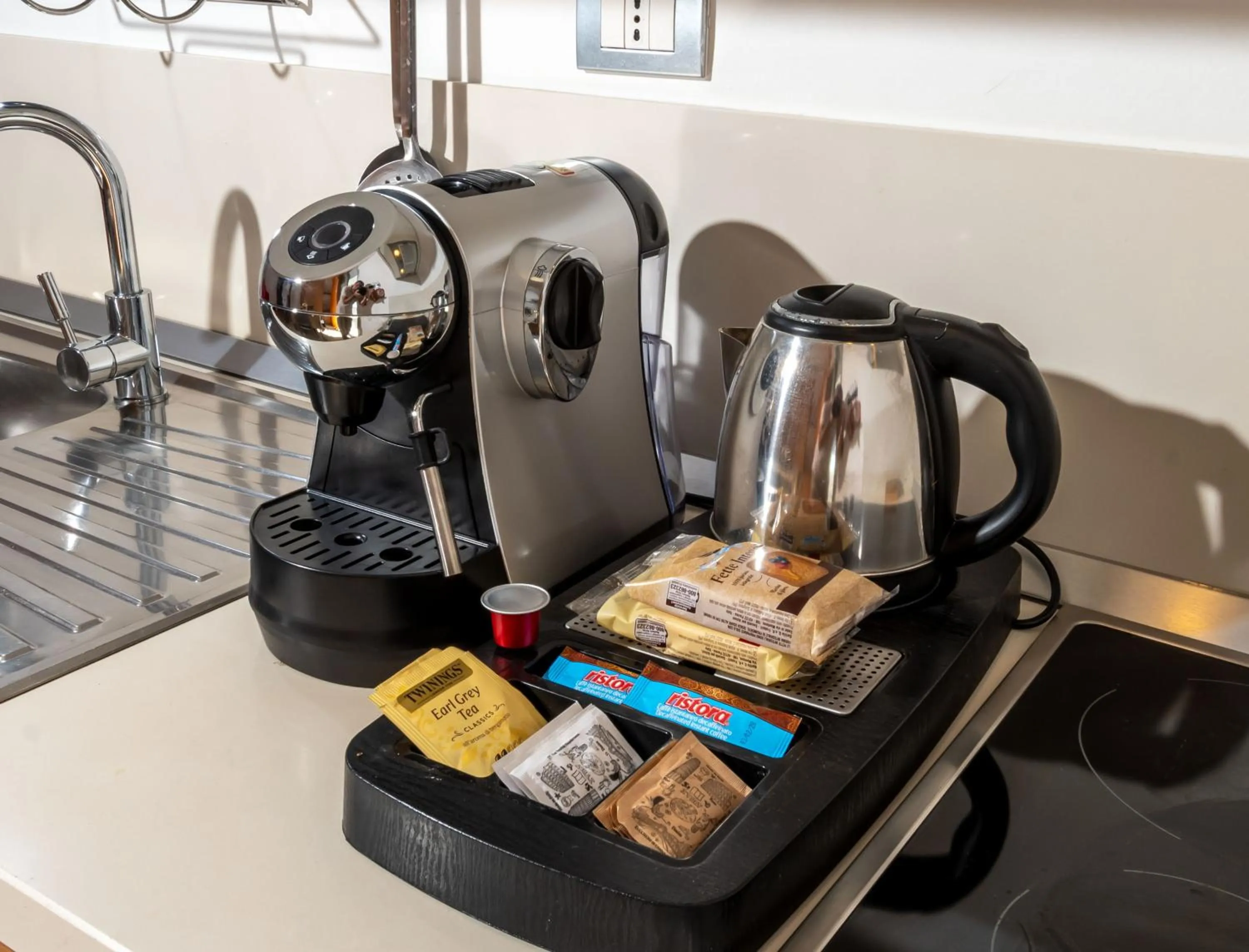 Coffee/tea facilities in Residence Marzia