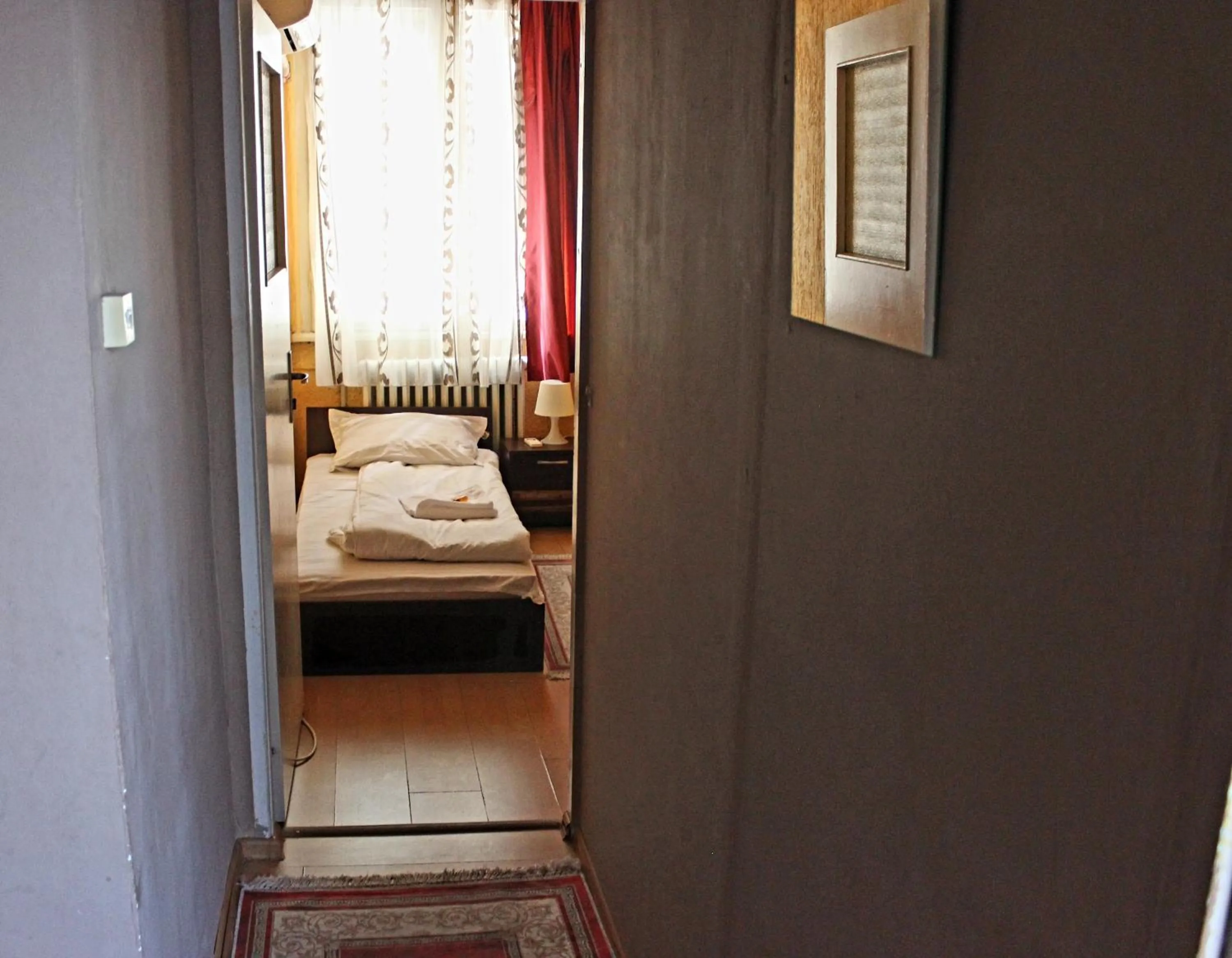 Bed in Serdika Rooms