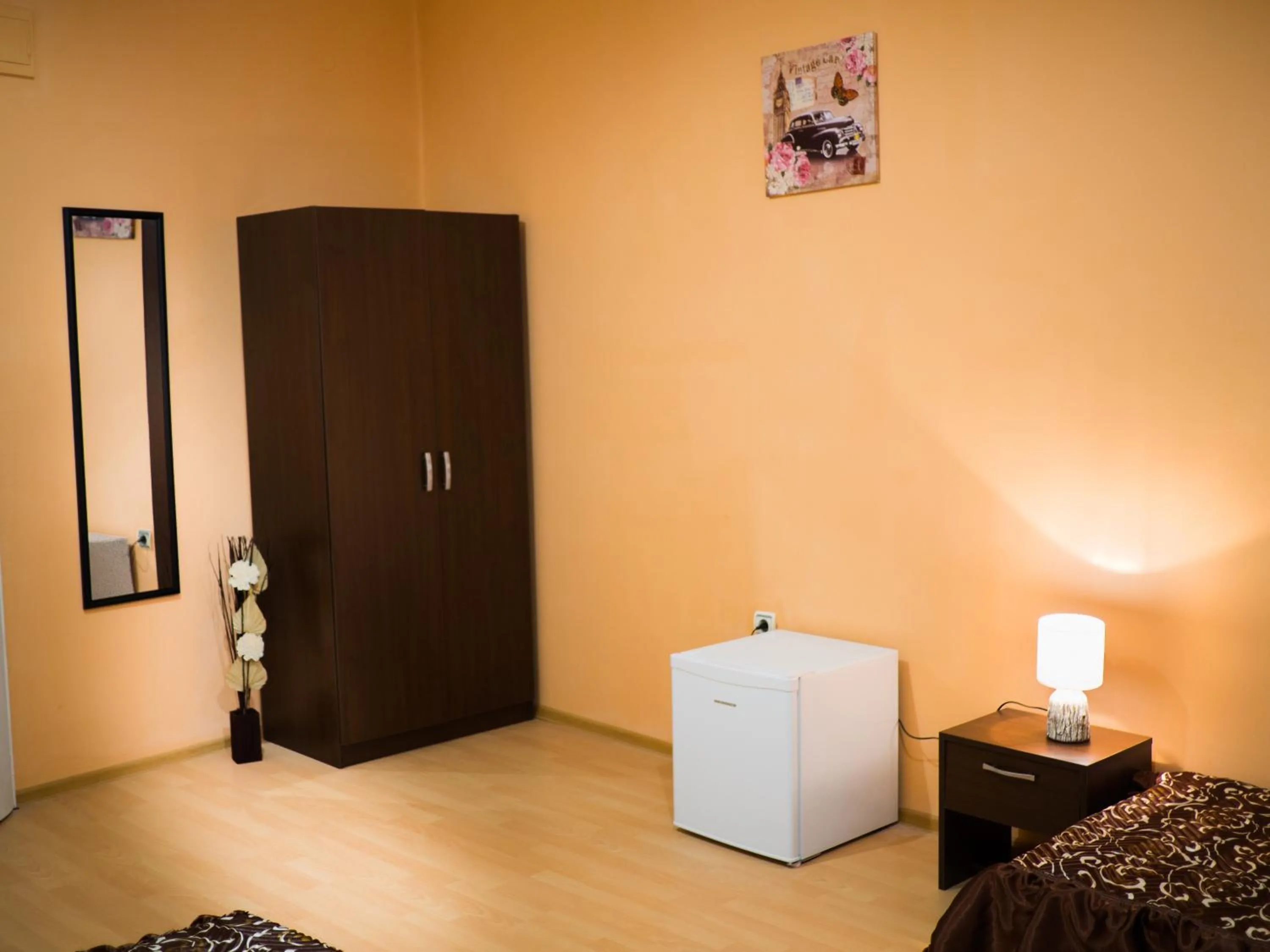 Bed in Serdika Rooms