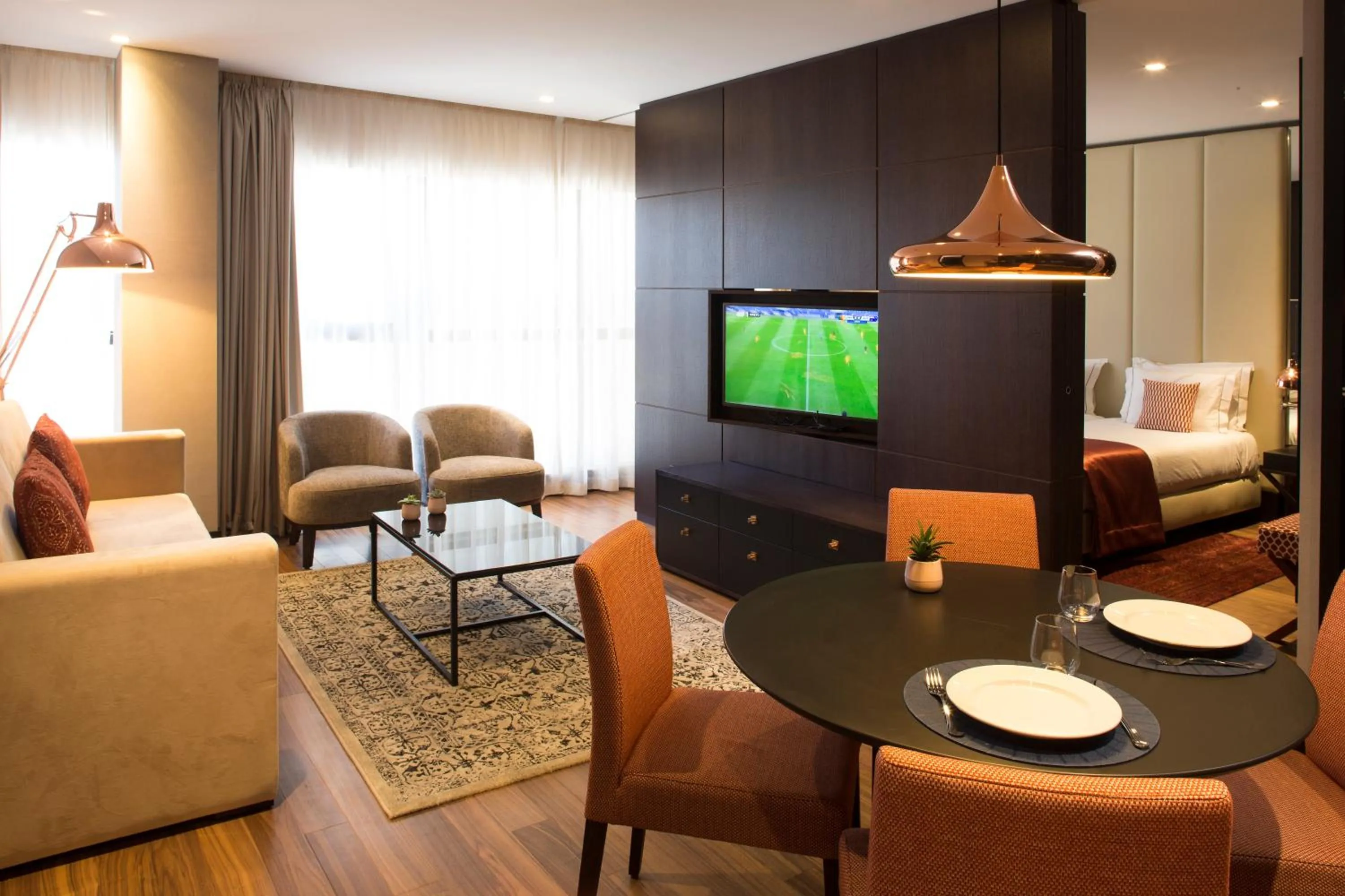 Living room in Upon Lisbon Prime Residences