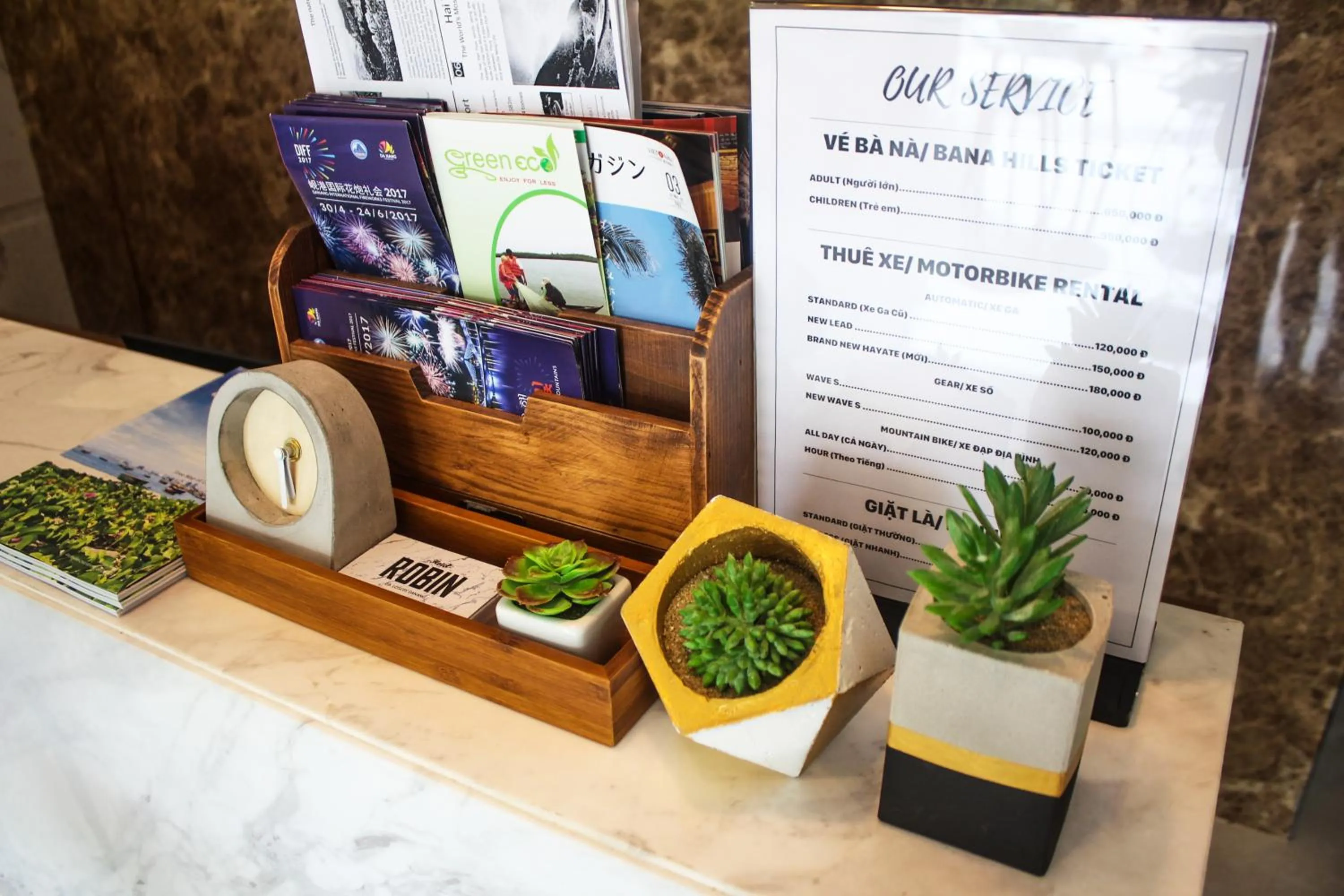 Lobby or reception in Robin Hotel Danang
