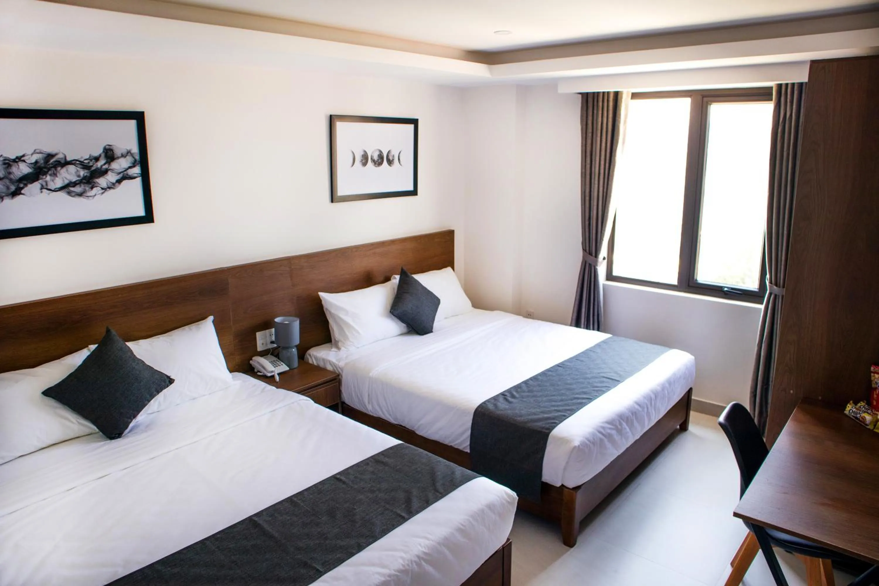 Bed in Robin Hotel Danang