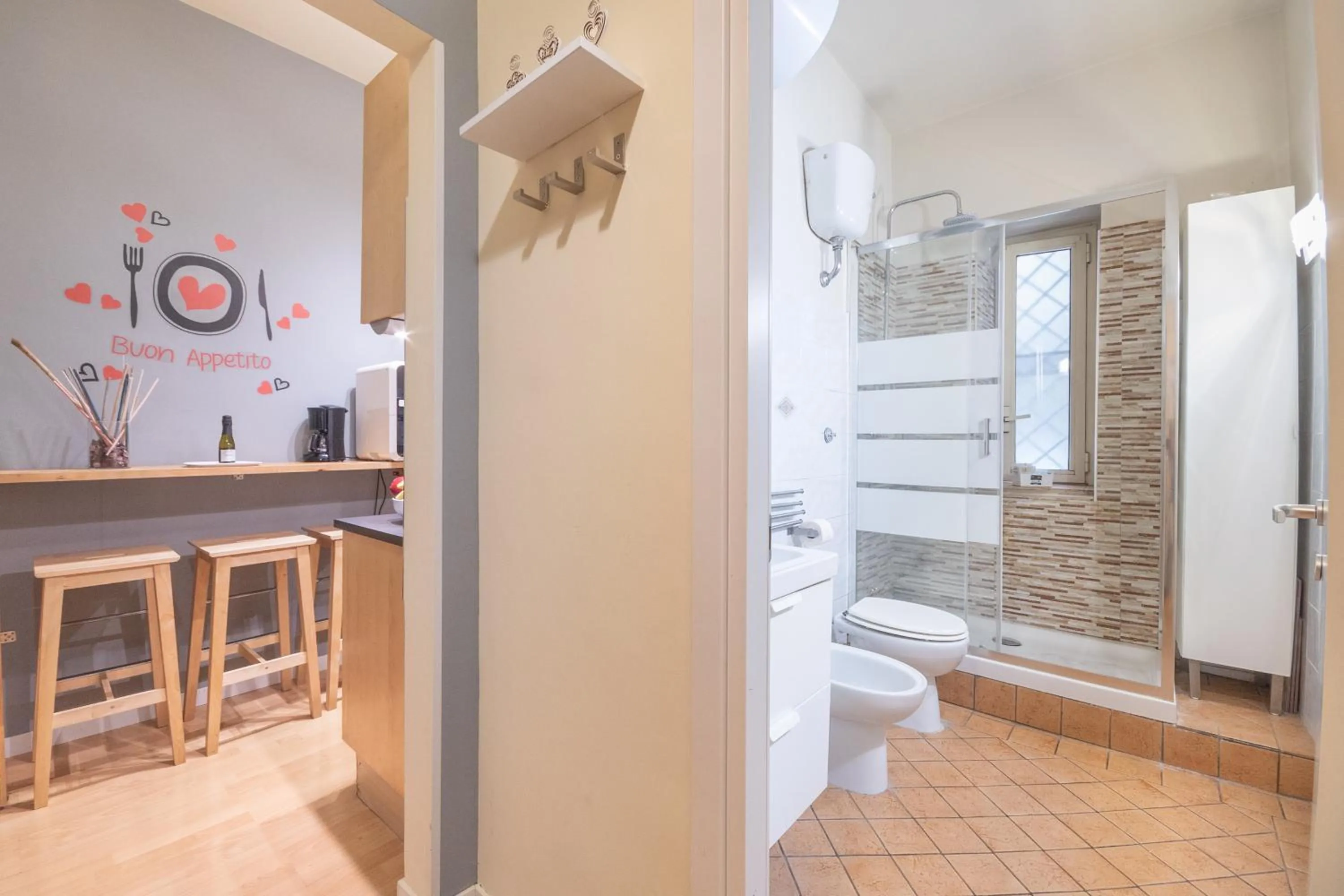 Bird's eye view in Le Piazze di Roma Sweet Apartment