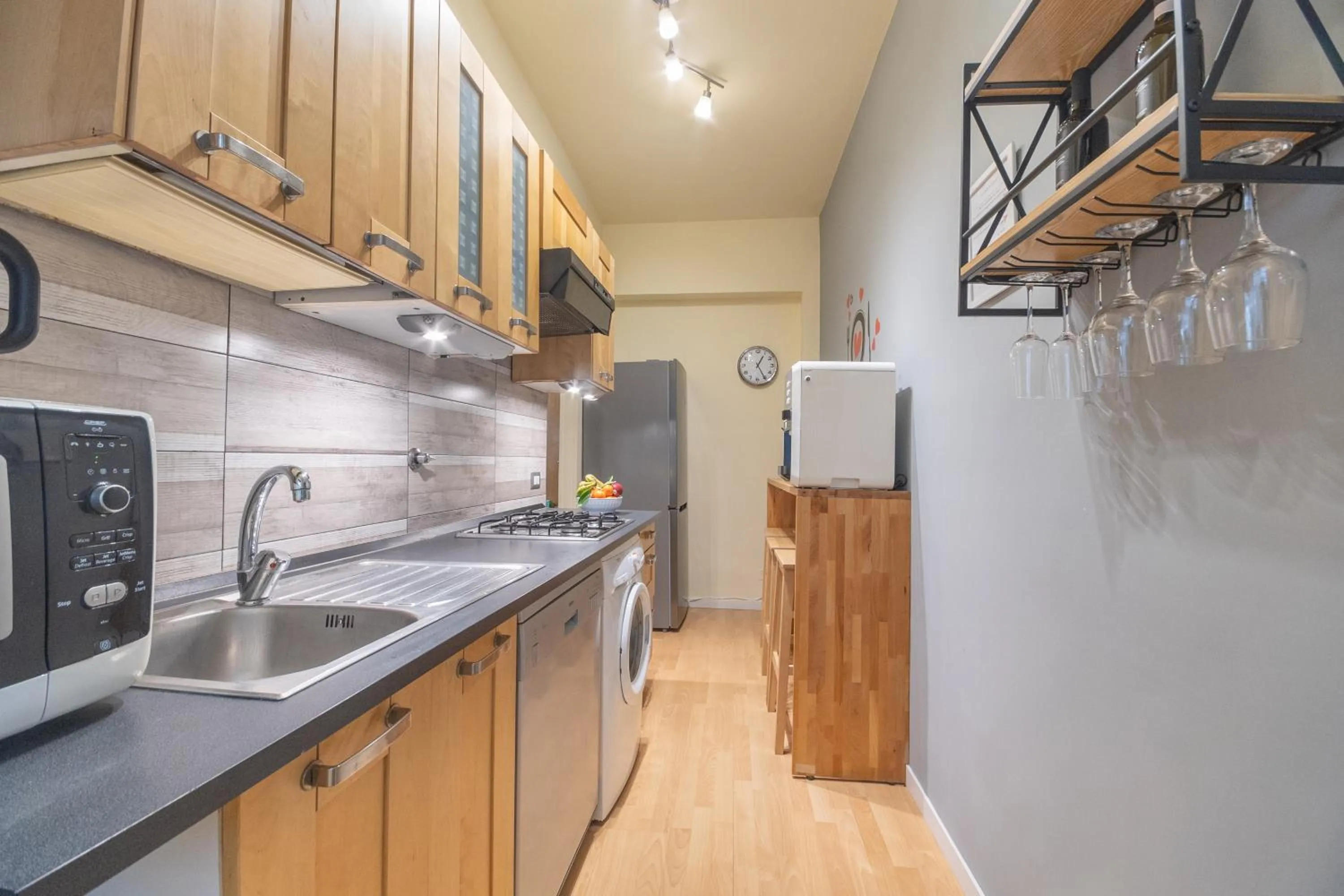 kitchen in Le Piazze di Roma Sweet Apartment