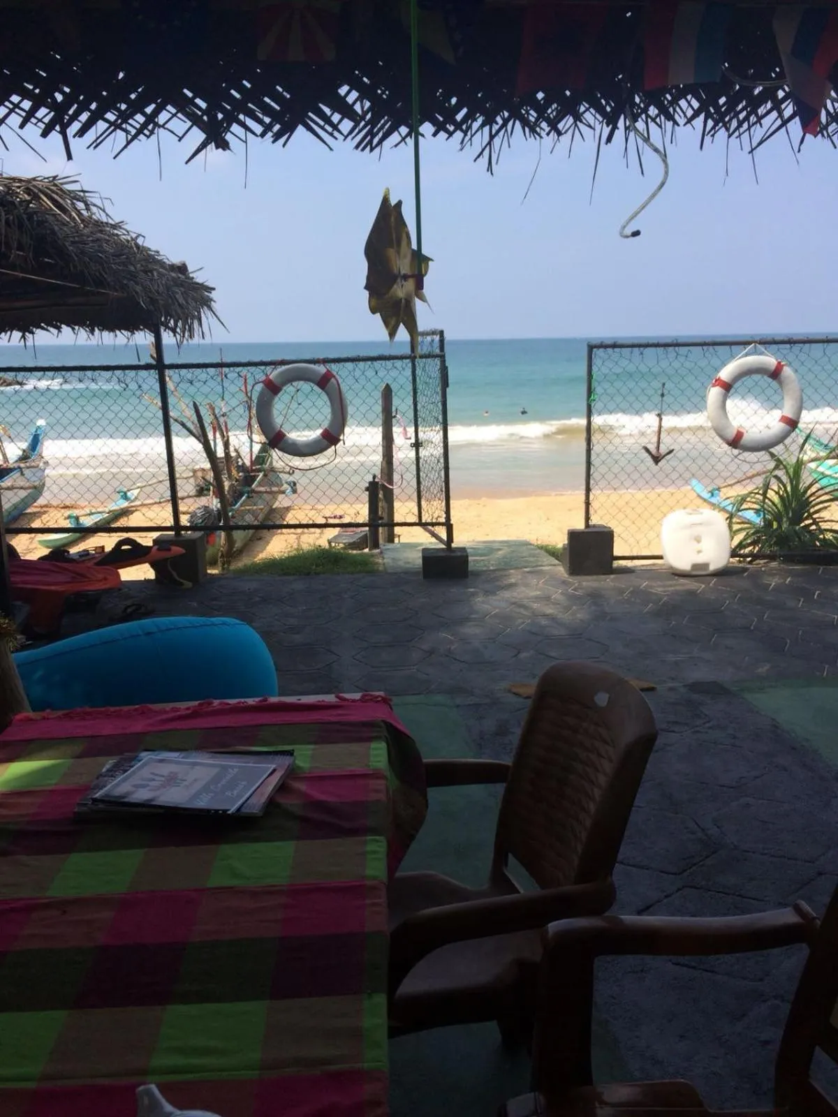 Dining area in Villa crocodile beach