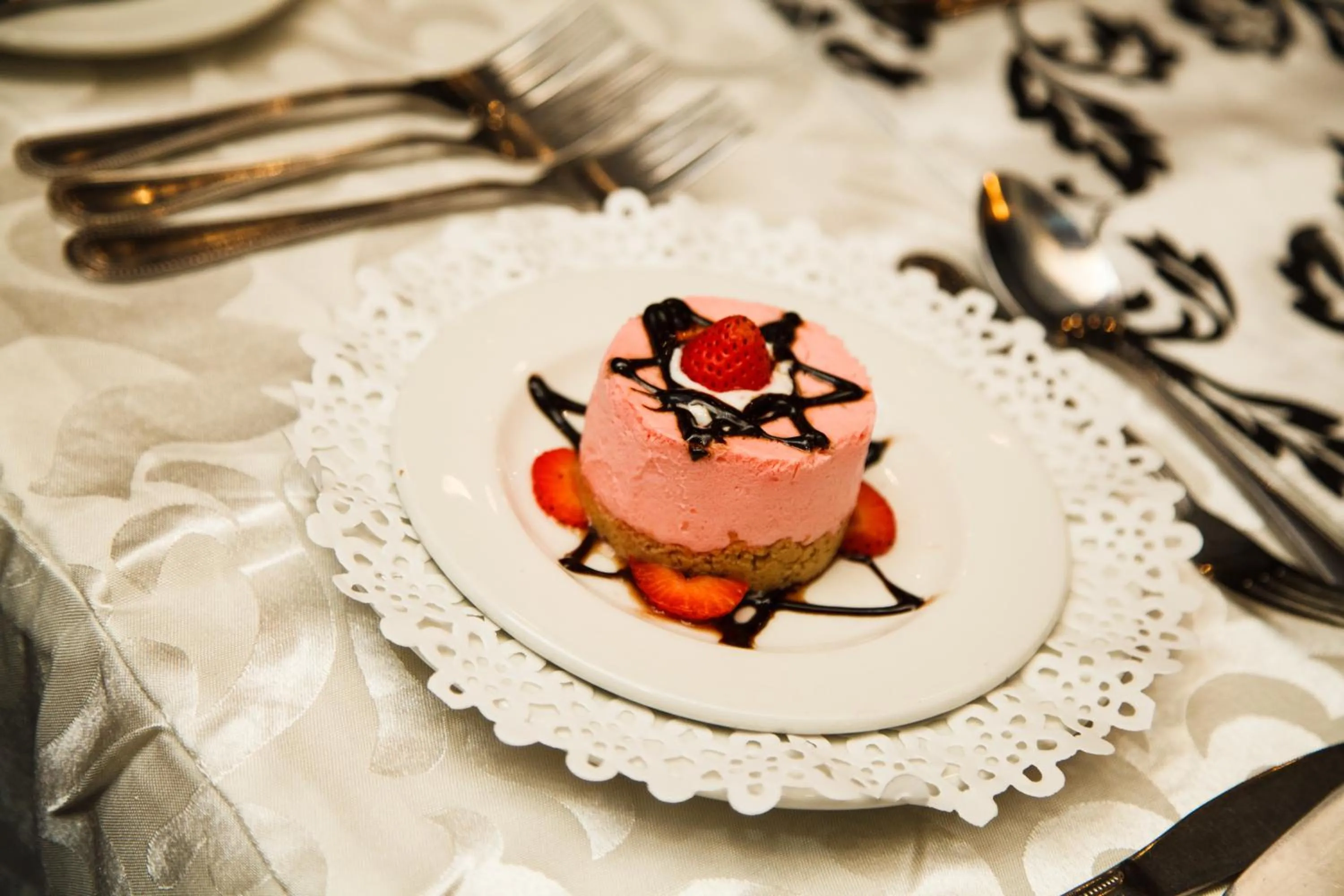Food close-up in Mount Sheba Rainforest Hotel - Mountain Spring Water