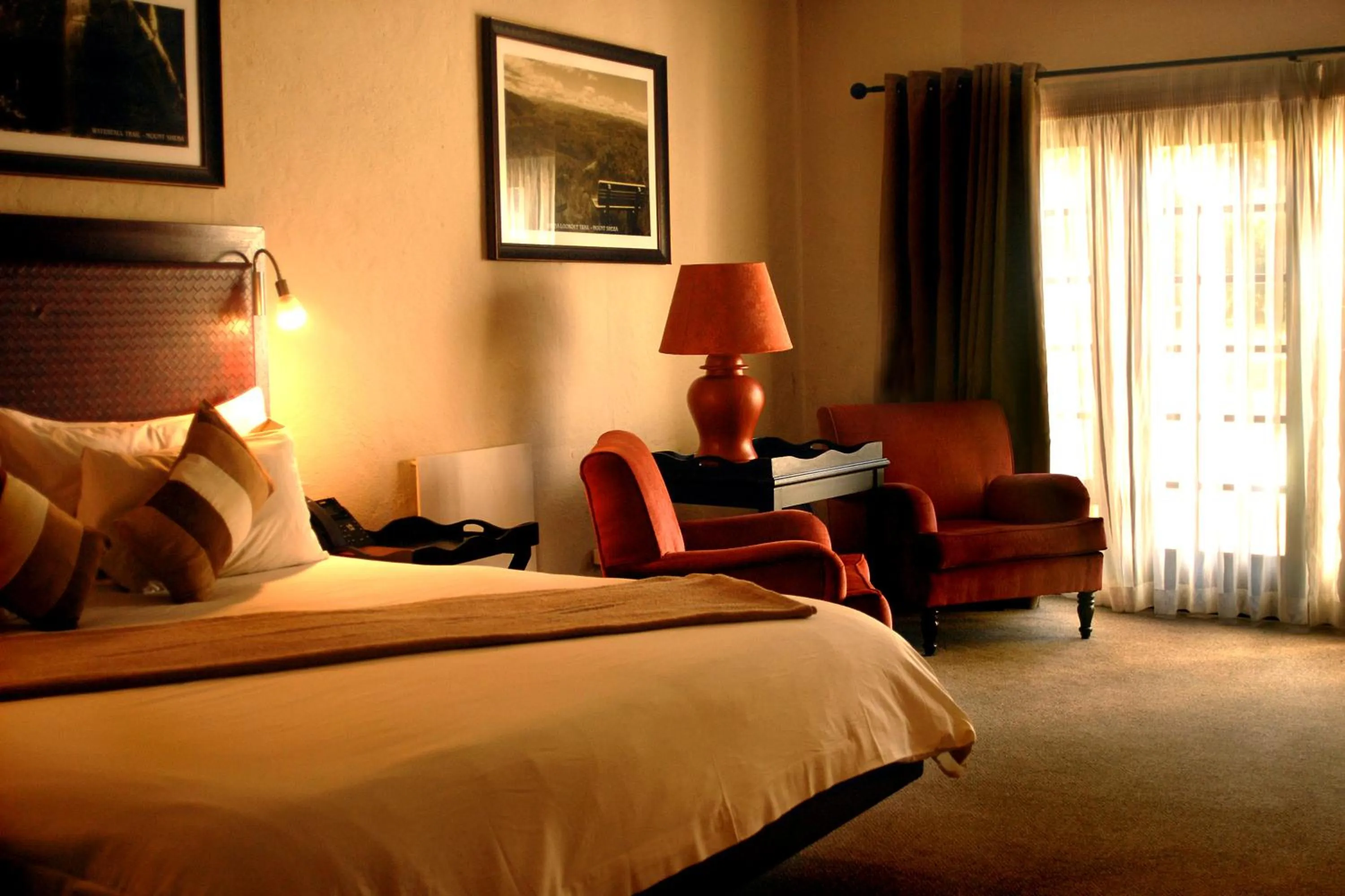 Bed in Mount Sheba Rainforest Hotel - Mountain Spring Water