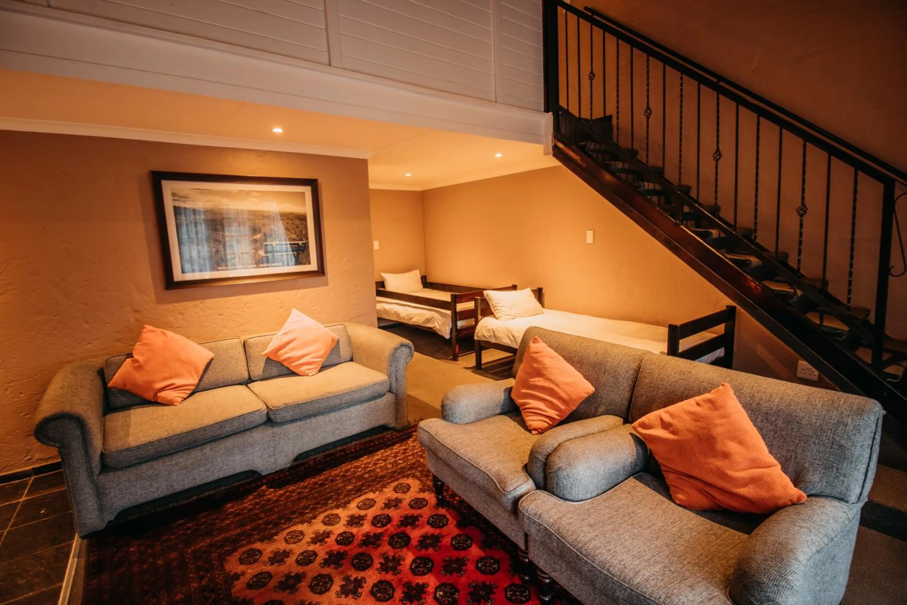 Living room in Mount Sheba Rainforest Hotel - Mountain Spring Water