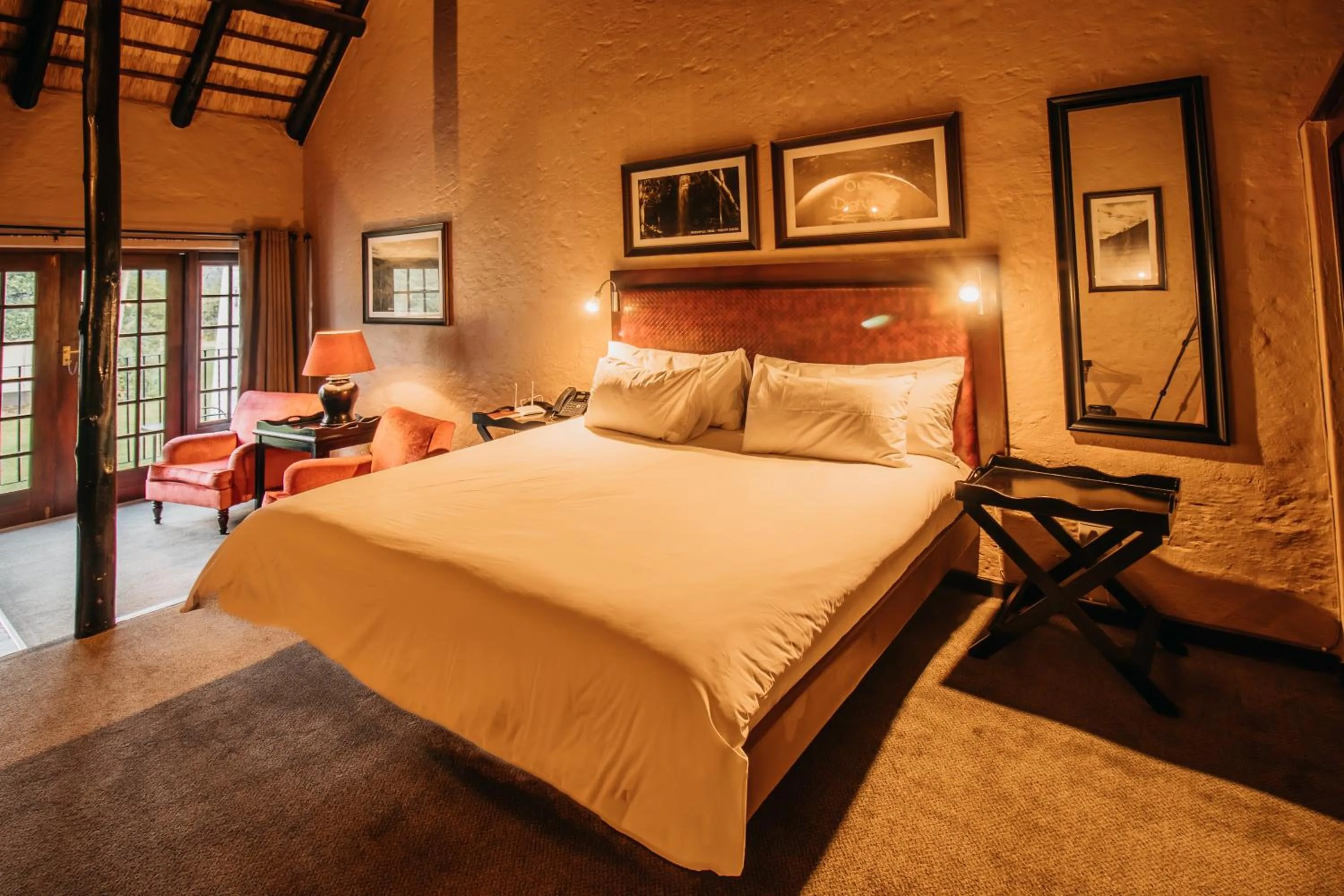 Bed in Mount Sheba Rainforest Hotel - Mountain Spring Water