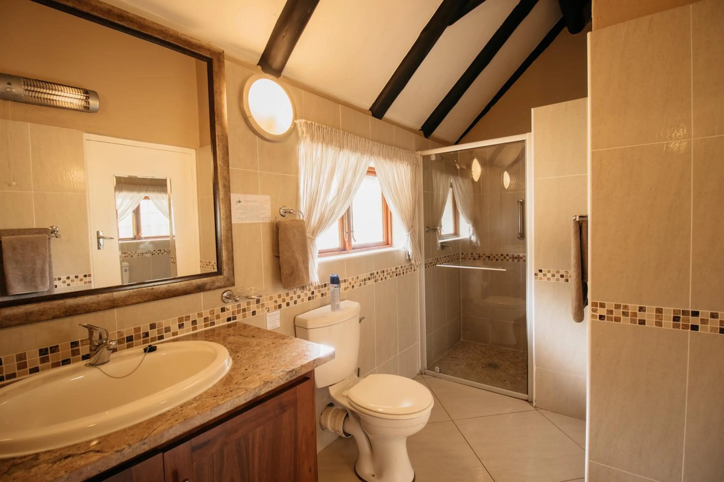 Shower in Mount Sheba Rainforest Hotel - Mountain Spring Water