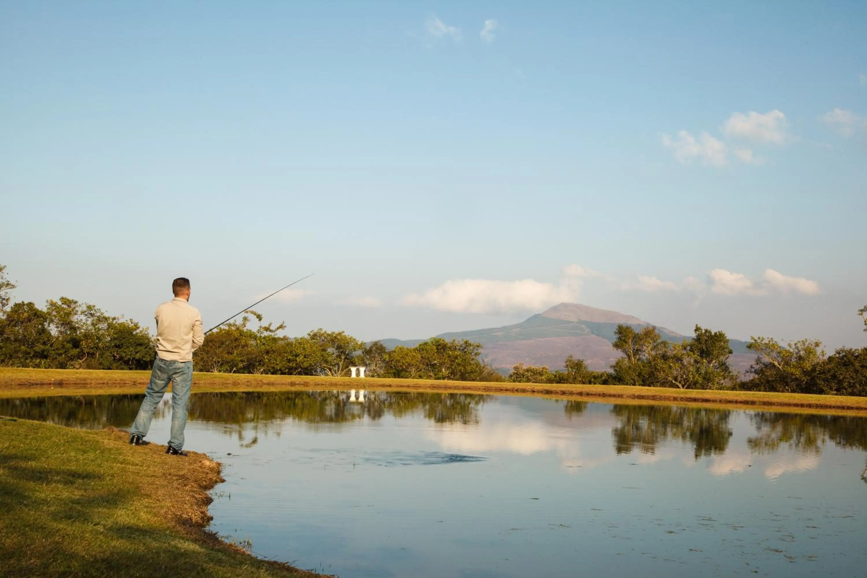 Fishing in Mount Sheba Rainforest Hotel - Mountain Spring Water