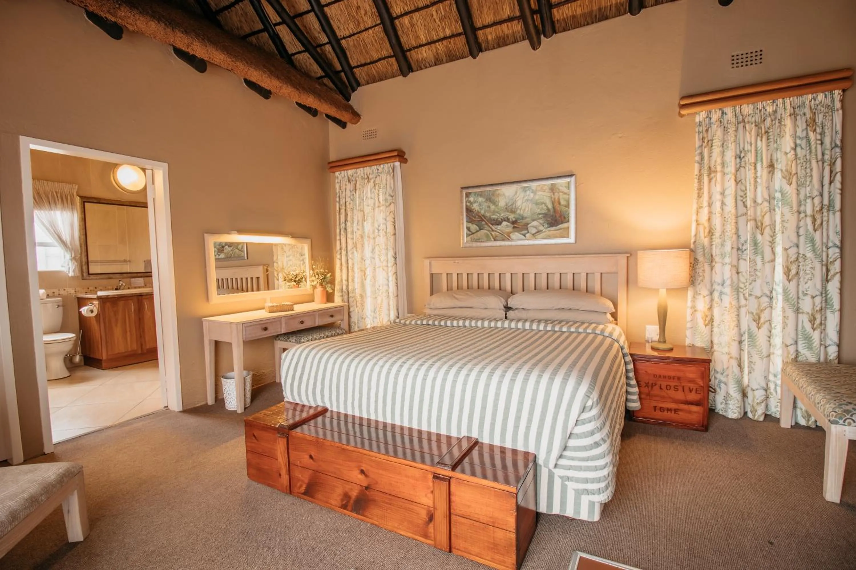 Bed in Mount Sheba Rainforest Hotel - Mountain Spring Water