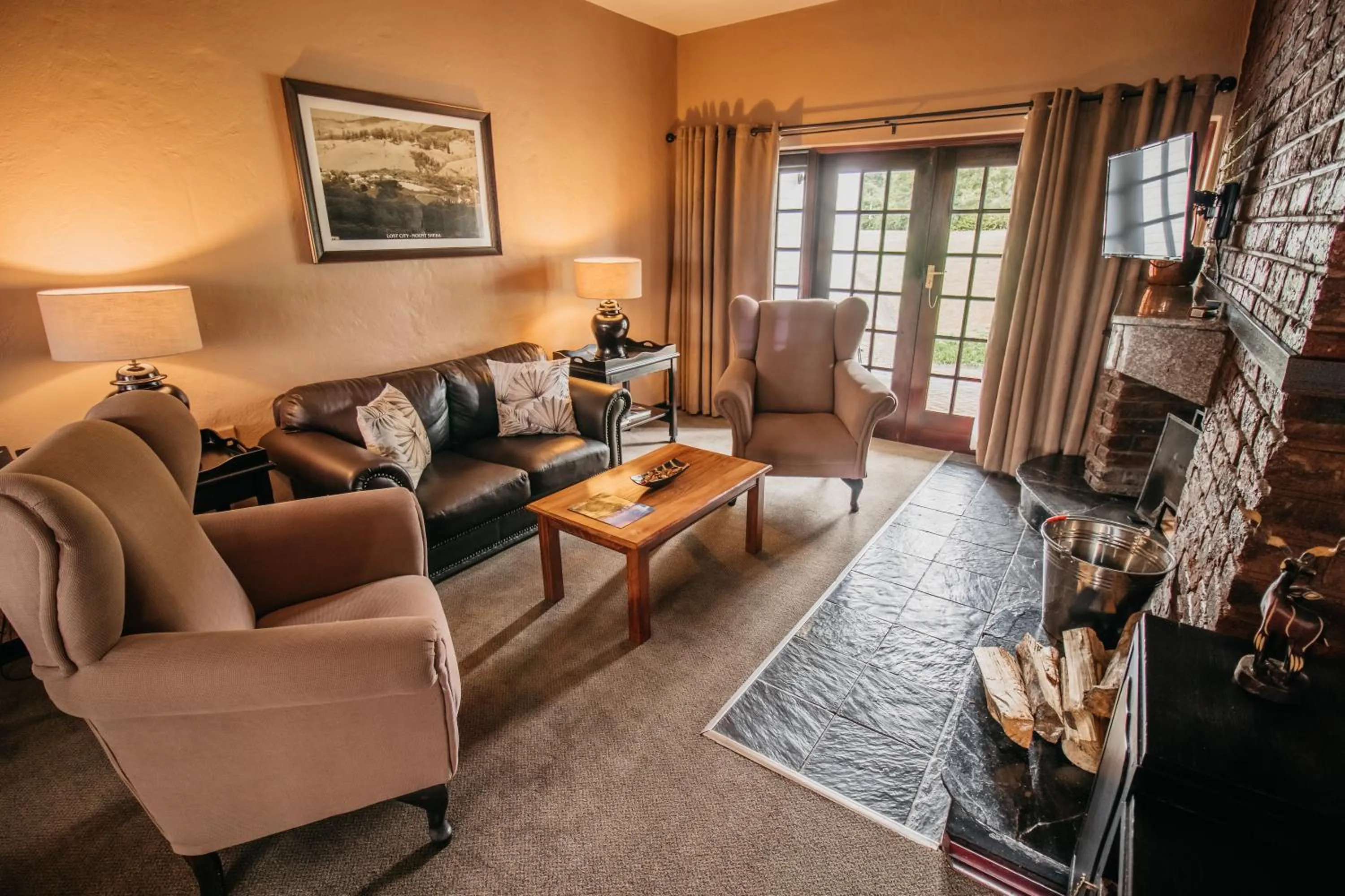 Living room in Mount Sheba Rainforest Hotel - Mountain Spring Water