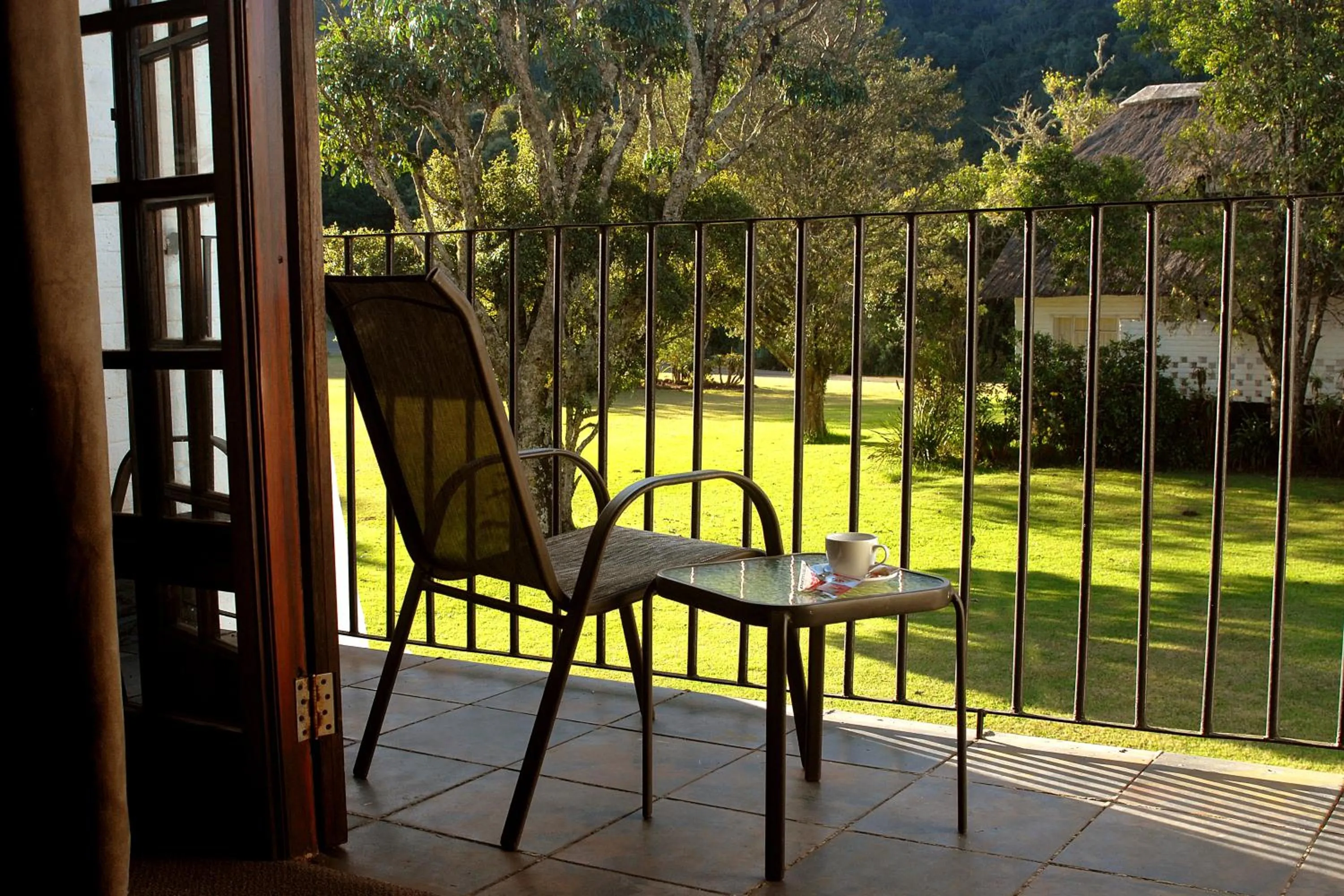 Patio in Mount Sheba Rainforest Hotel - Mountain Spring Water