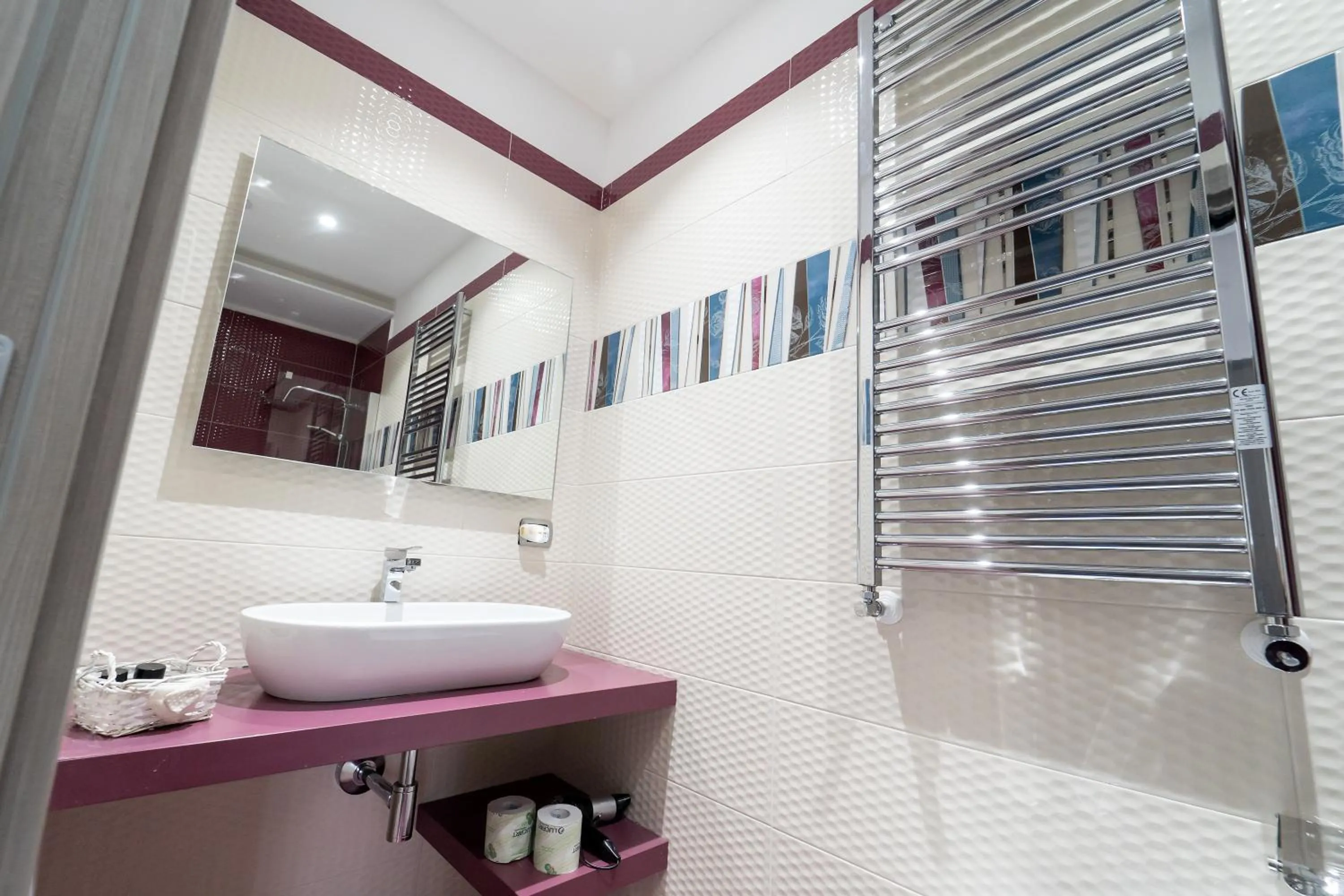 Bathroom in Al Campanile H Napoli Centro, by ClaPa Group Dislocated Hospitality