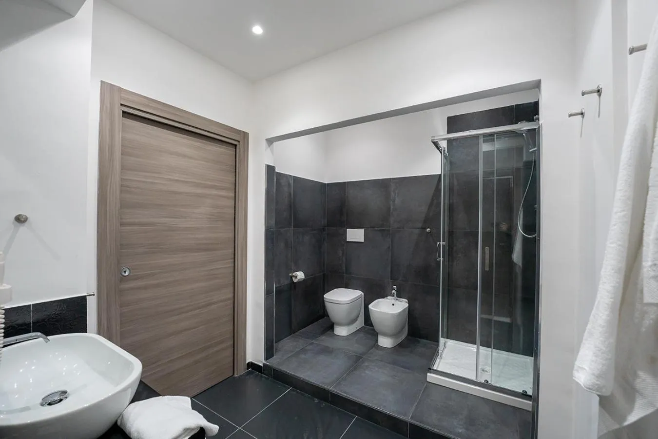 Shower in Al Campanile H Napoli Centro, by ClaPa Group Dislocated Hospitality