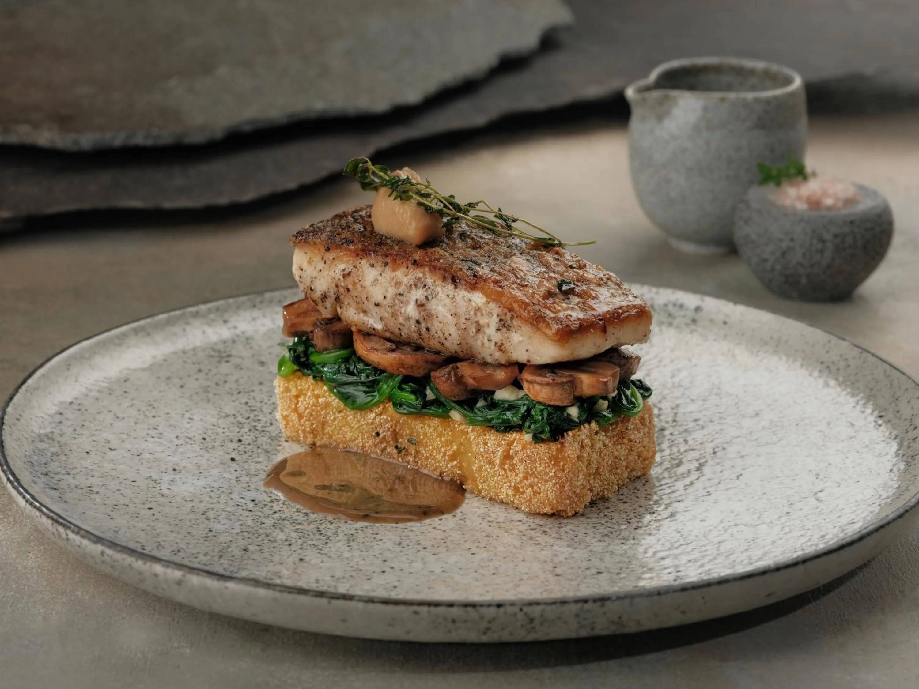 Food close-up in Samsara Ubud