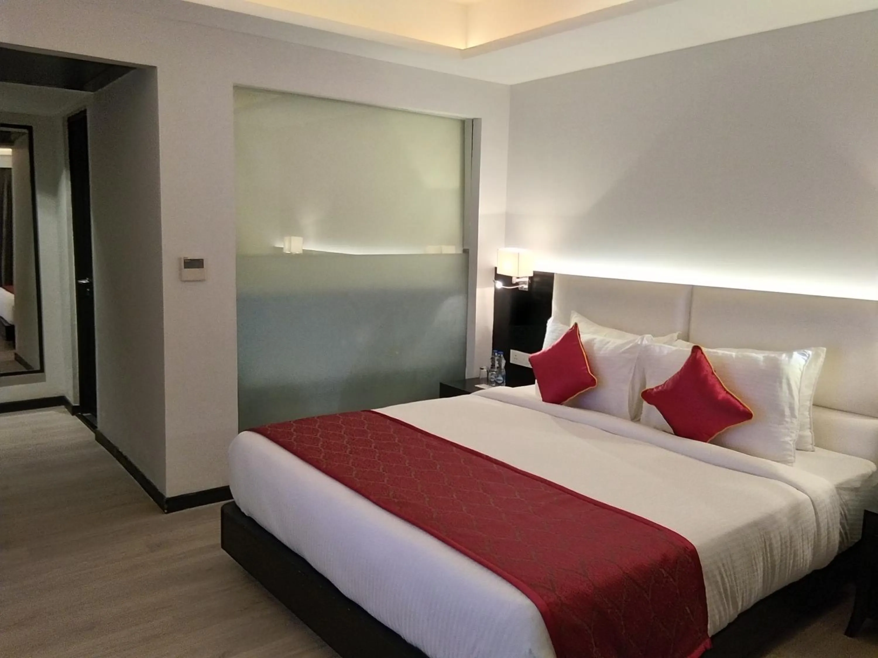 Bed in Ramada Encore Jalandhar