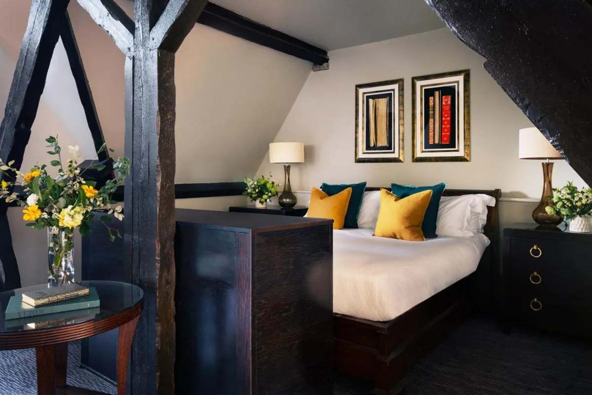 Bedroom, Bed in Nutfield Priory Hotel & Spa