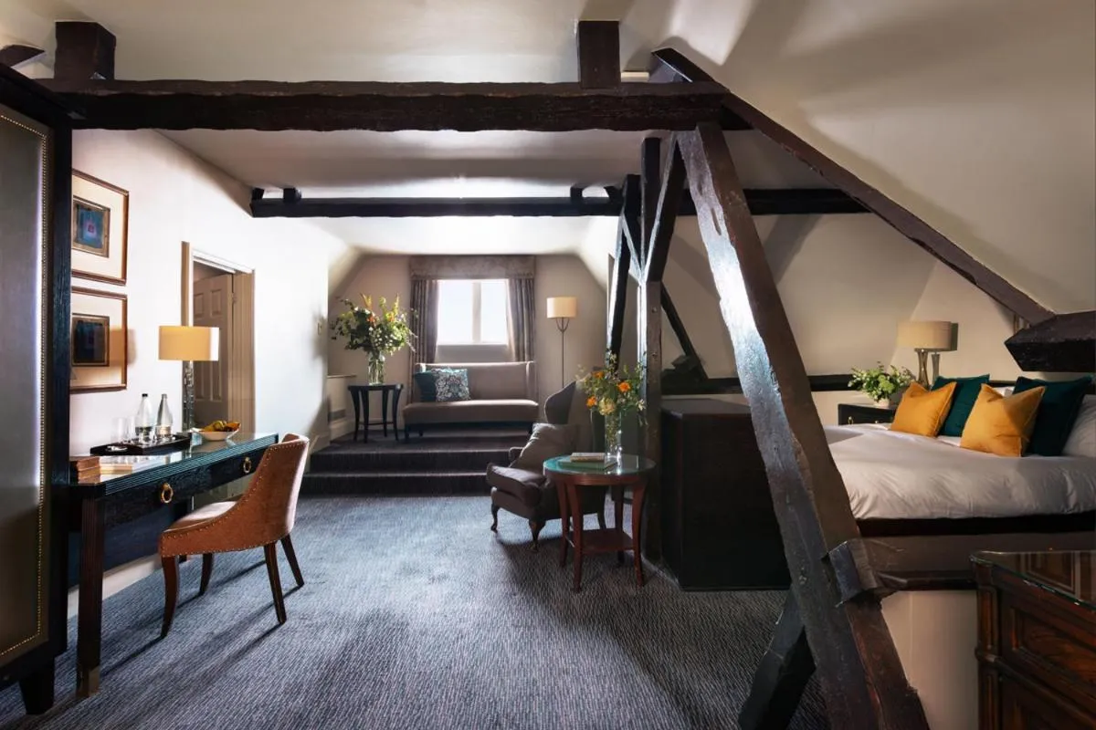 Bedroom, Bed in Nutfield Priory Hotel & Spa