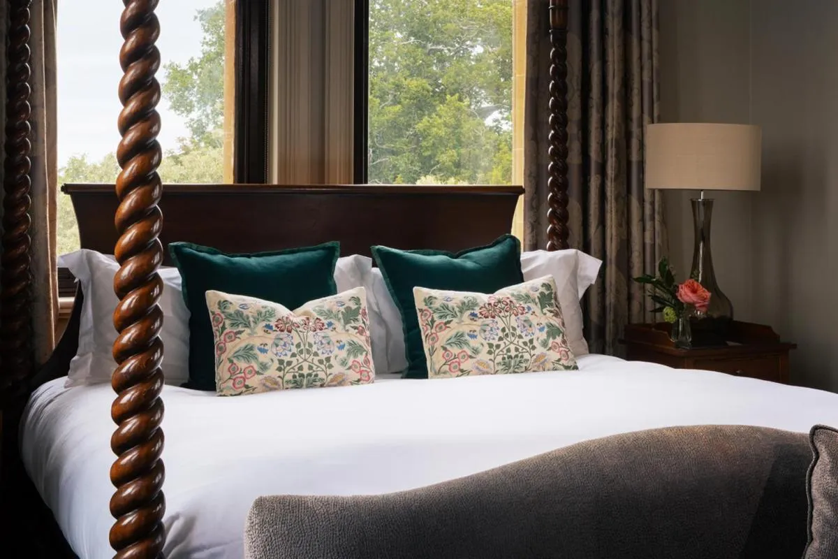 Bedroom, Bed in Nutfield Priory Hotel & Spa