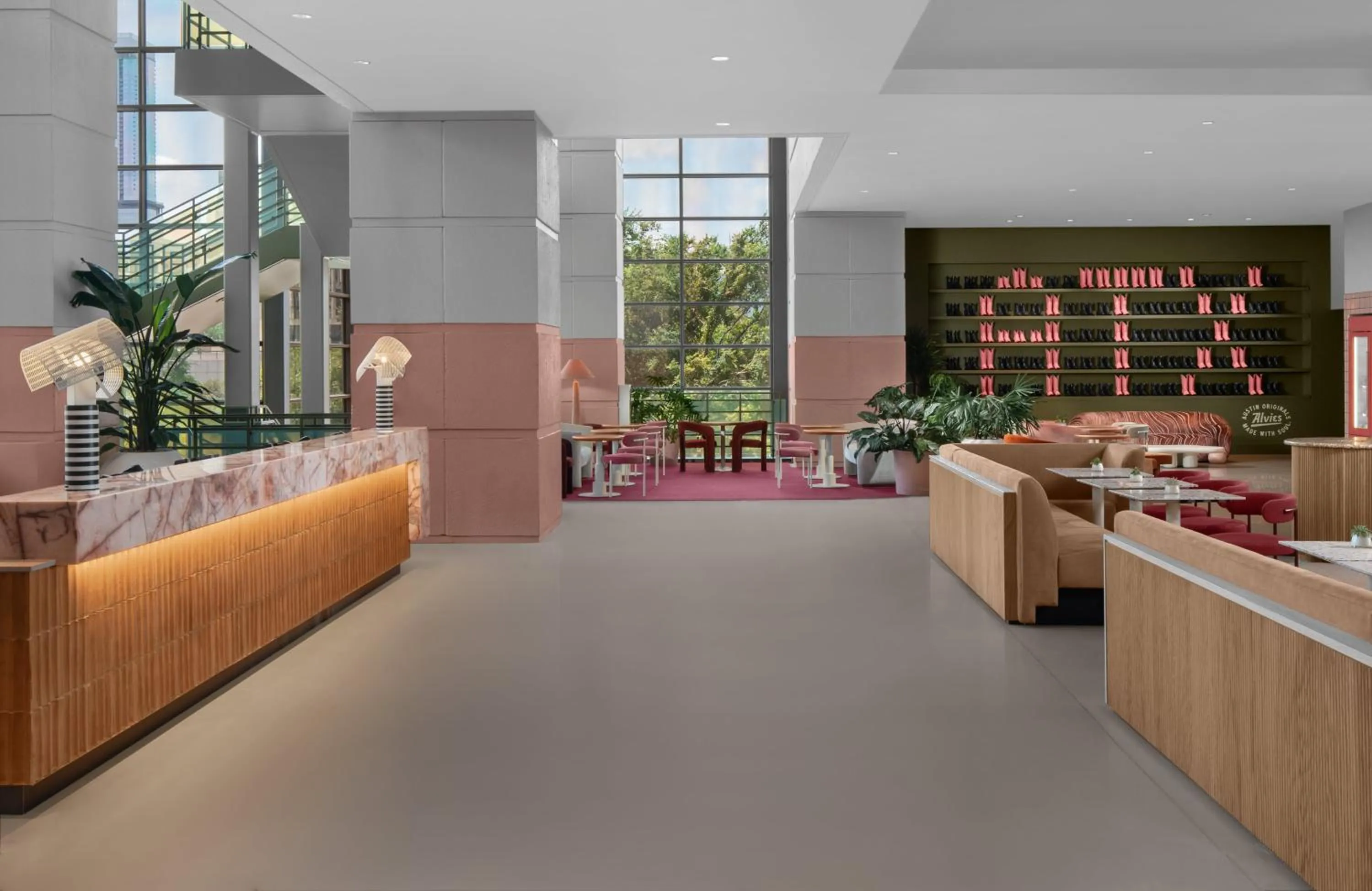 Lobby or reception in Downright Austin, A Renaissance Hotel