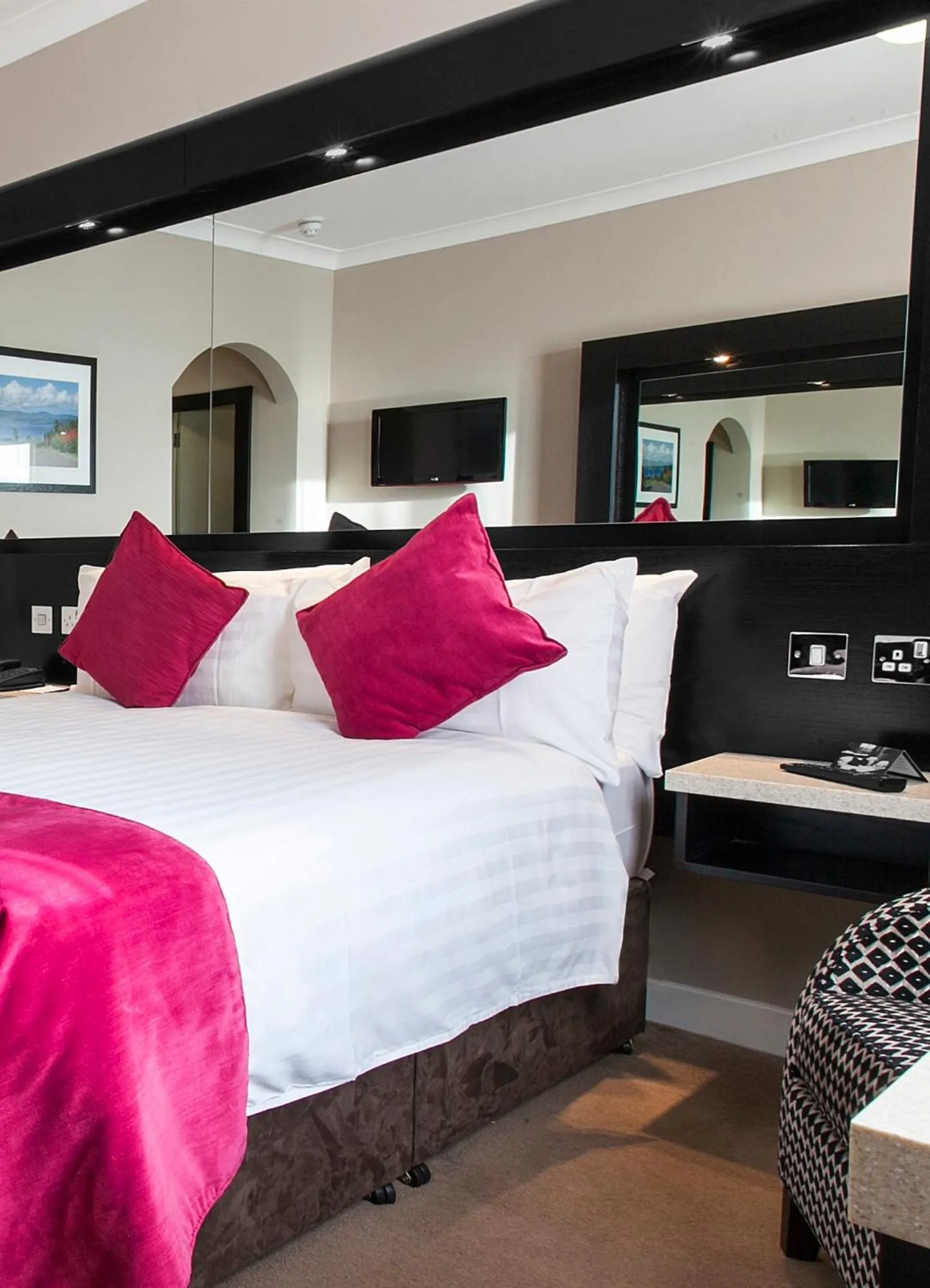 Bed in Ashling Hotel Dublin