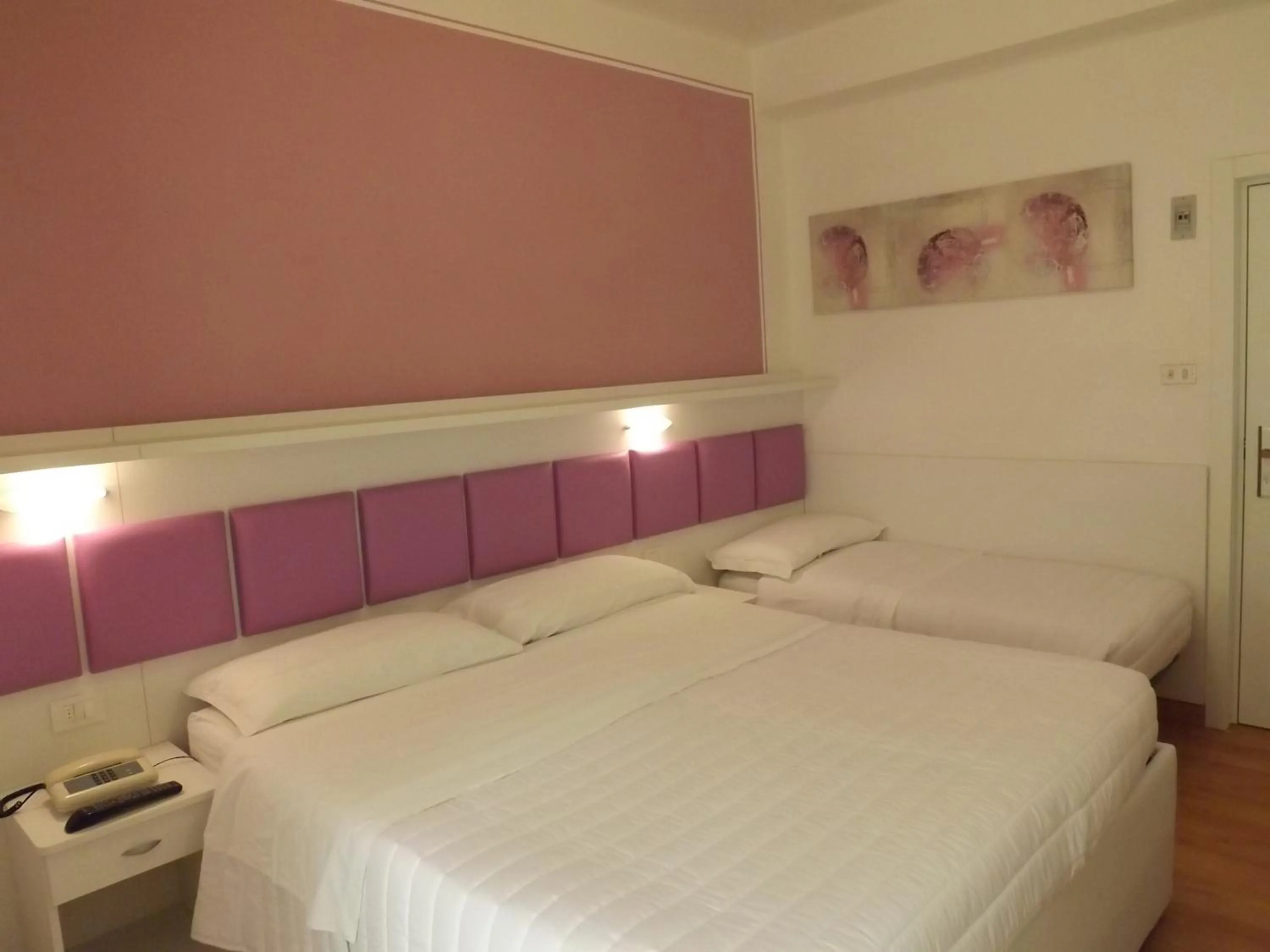 Bed in Hotel Gioiosa