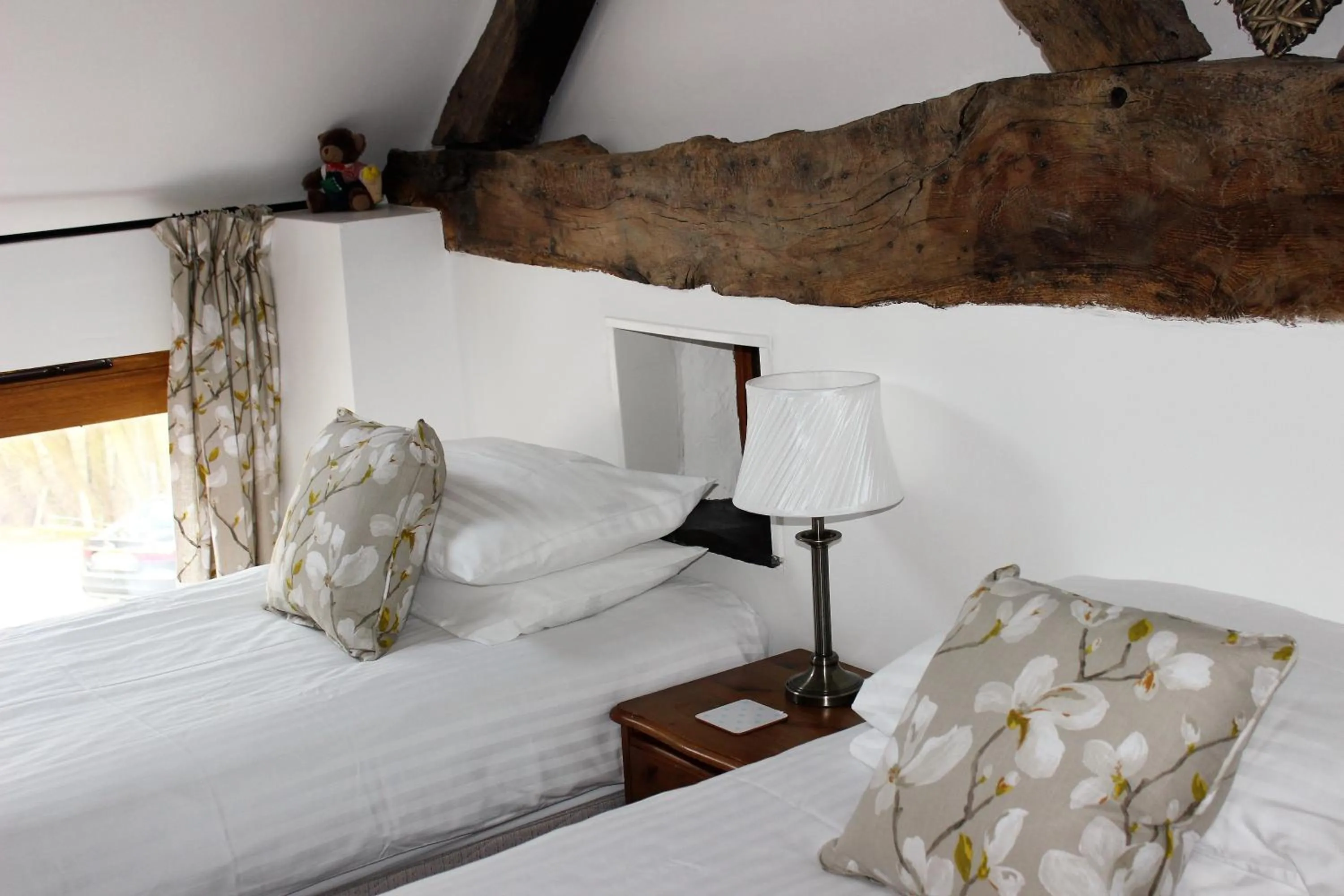 Bed in Dee Valley Cottages