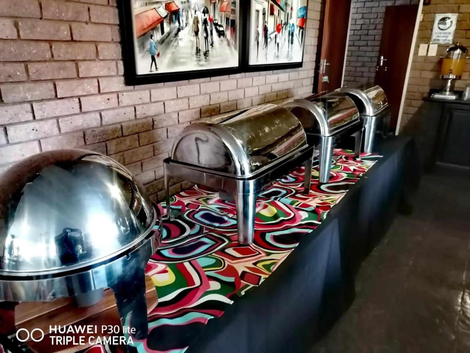 Seating area in Willow Banks Lodge